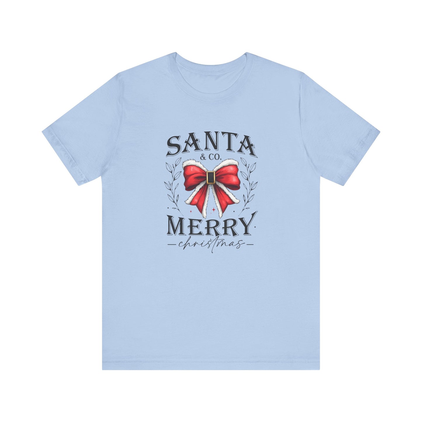 Santa and Co Merry Christmas Unisex Jersey Short Sleeve Tee - sizes S - 3X