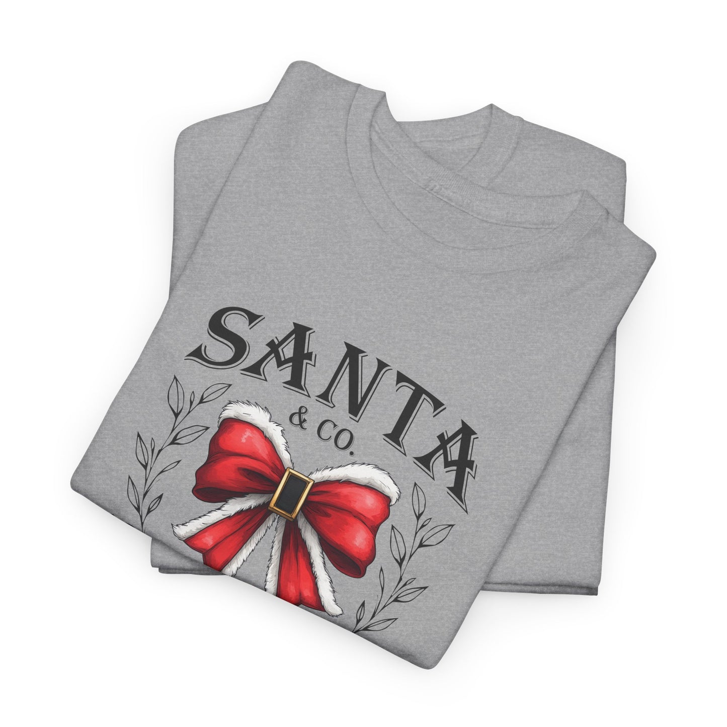 Santa and Company Merry Christmas Unisex Heavy Cotton Tee - sizes S - 5X