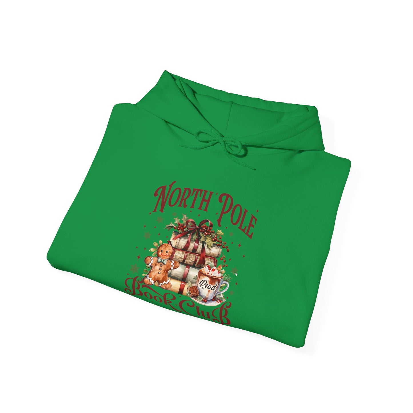 North Pole Book Club Unisex Heavy Blend™ Hooded Sweatshirt - sizes S - 5X