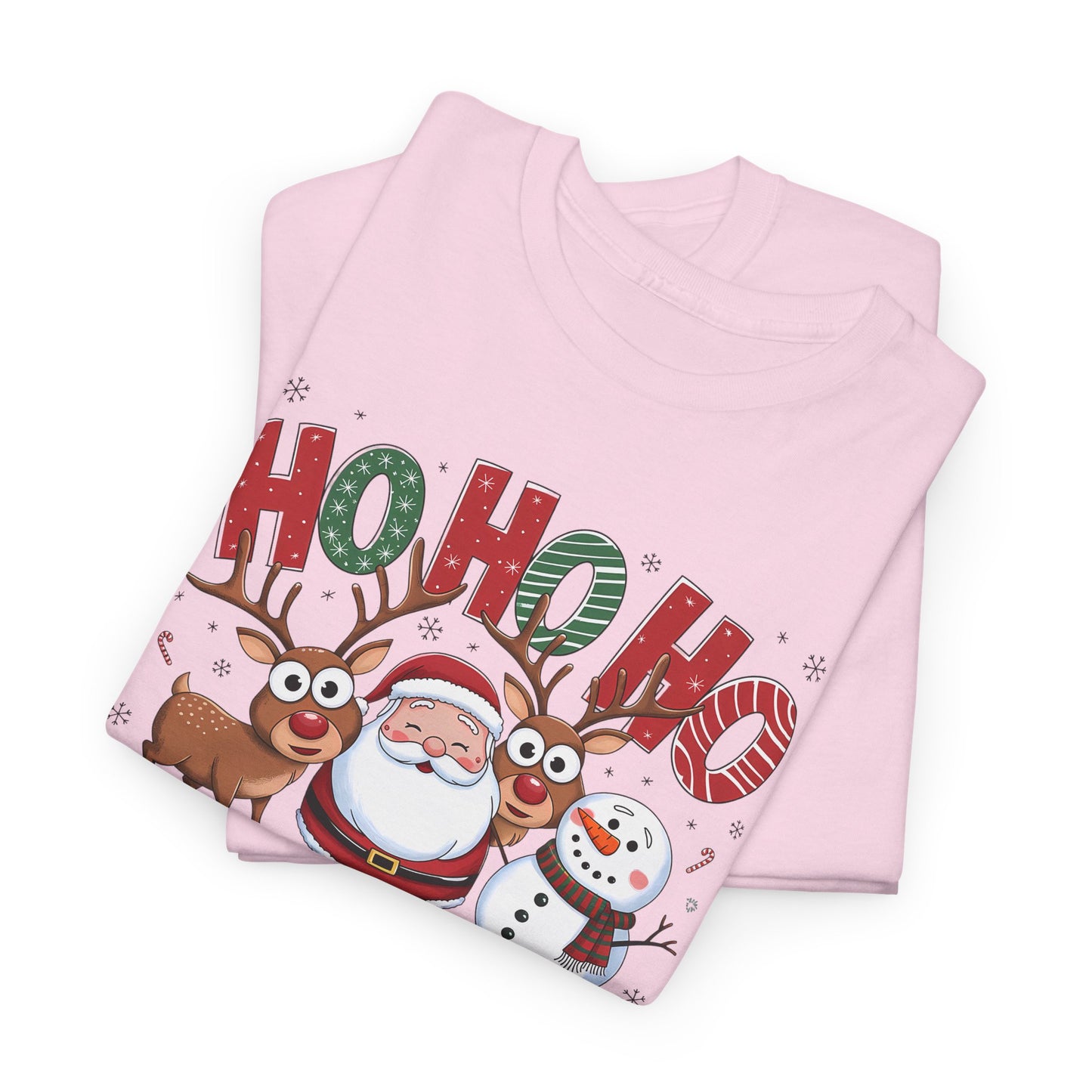 HoHoHo Unisex Heavy Cotton Tee - sizes S - 5X