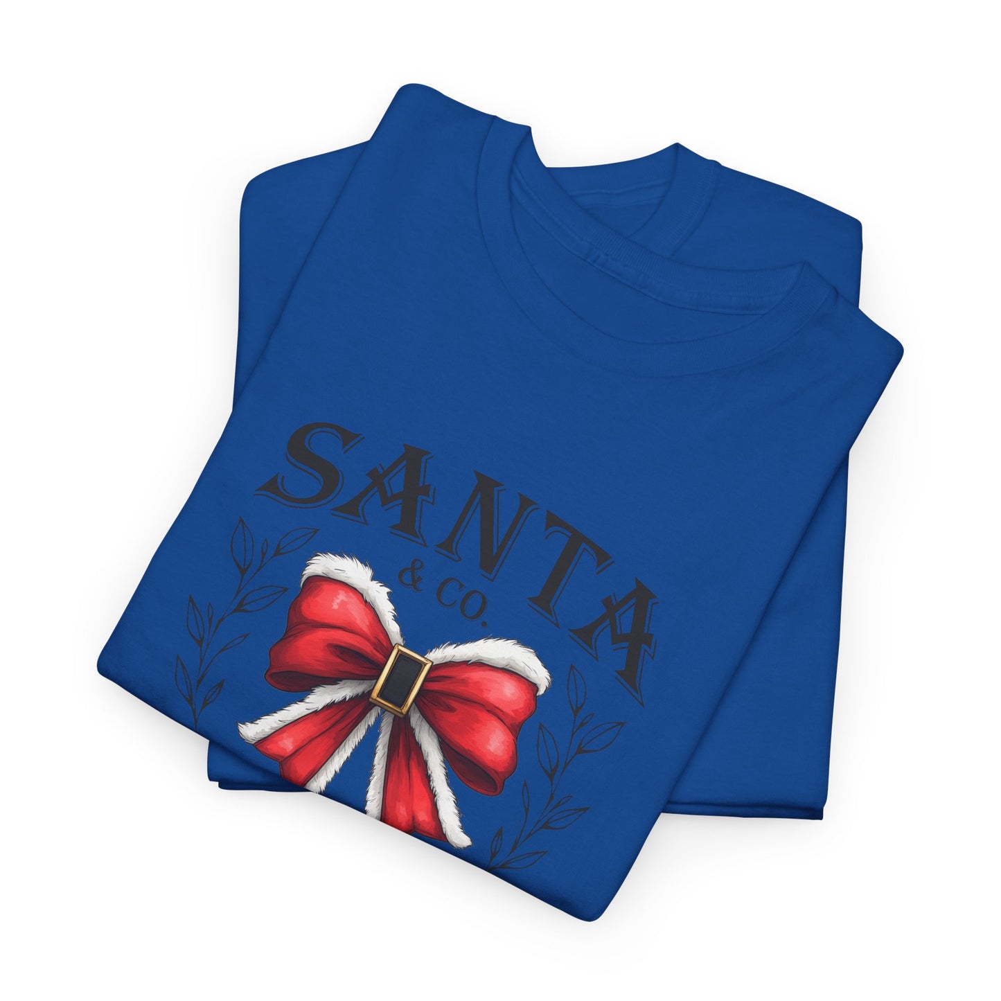 Santa and Company Merry Christmas Unisex Heavy Cotton Tee - sizes S - 5X