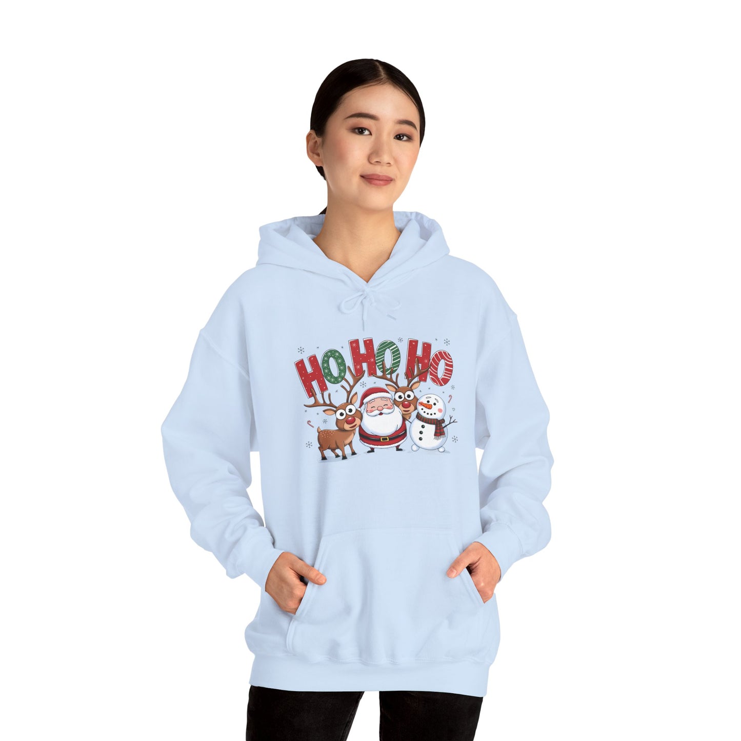 HoHoHo Unisex Heavy Blend™ Hooded Sweatshirt - S - 3X