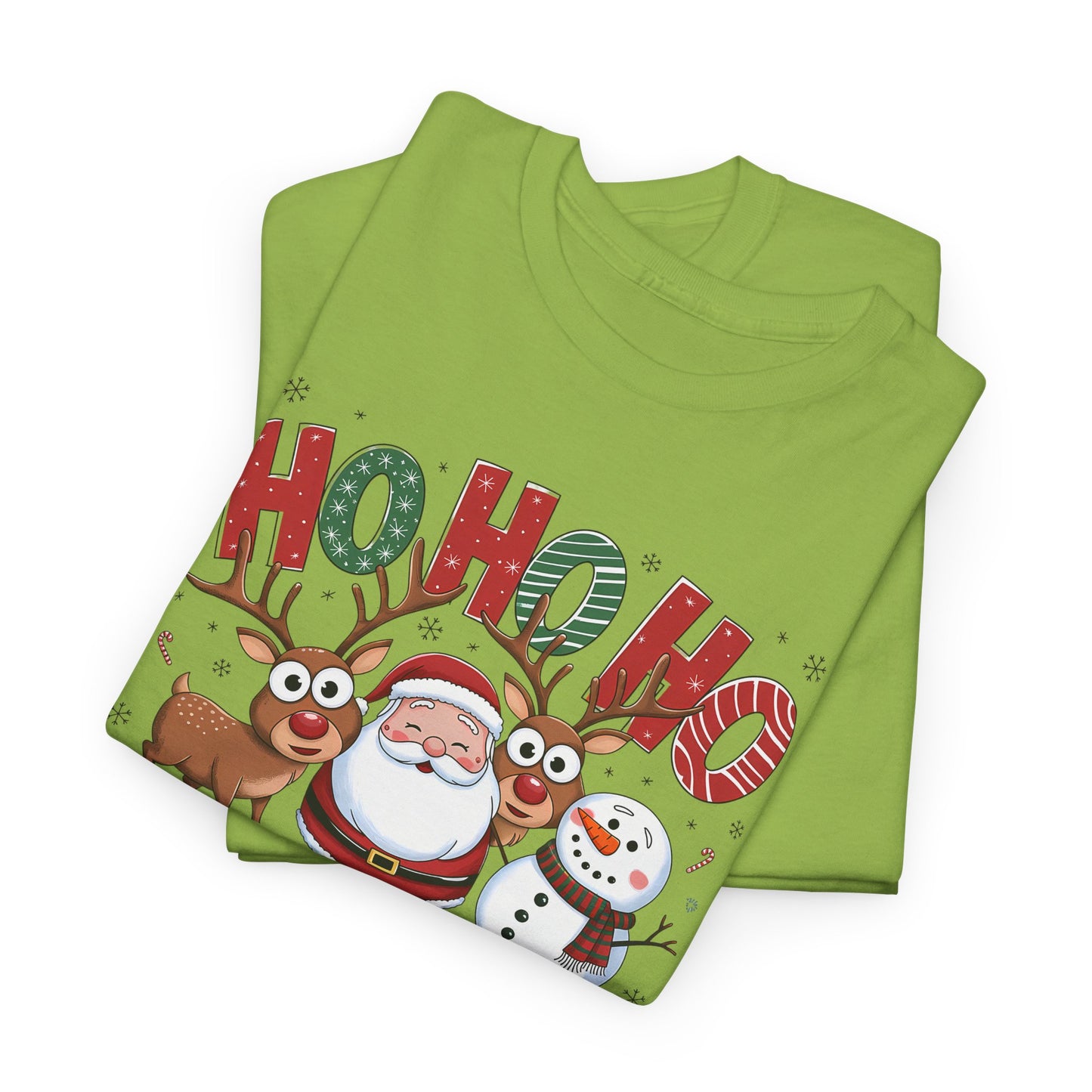 HoHoHo Unisex Heavy Cotton Tee - sizes S - 5X