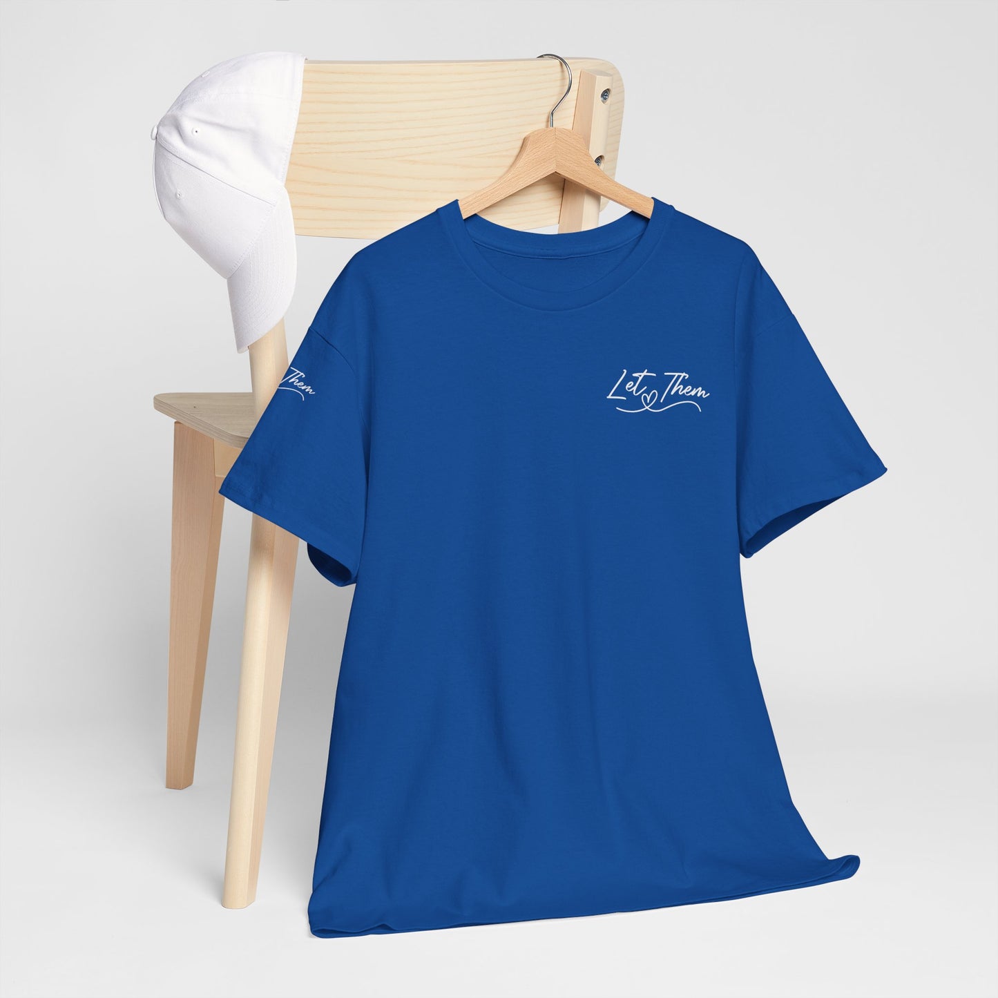 Let Them Unisex Heavy Cotton Tee
