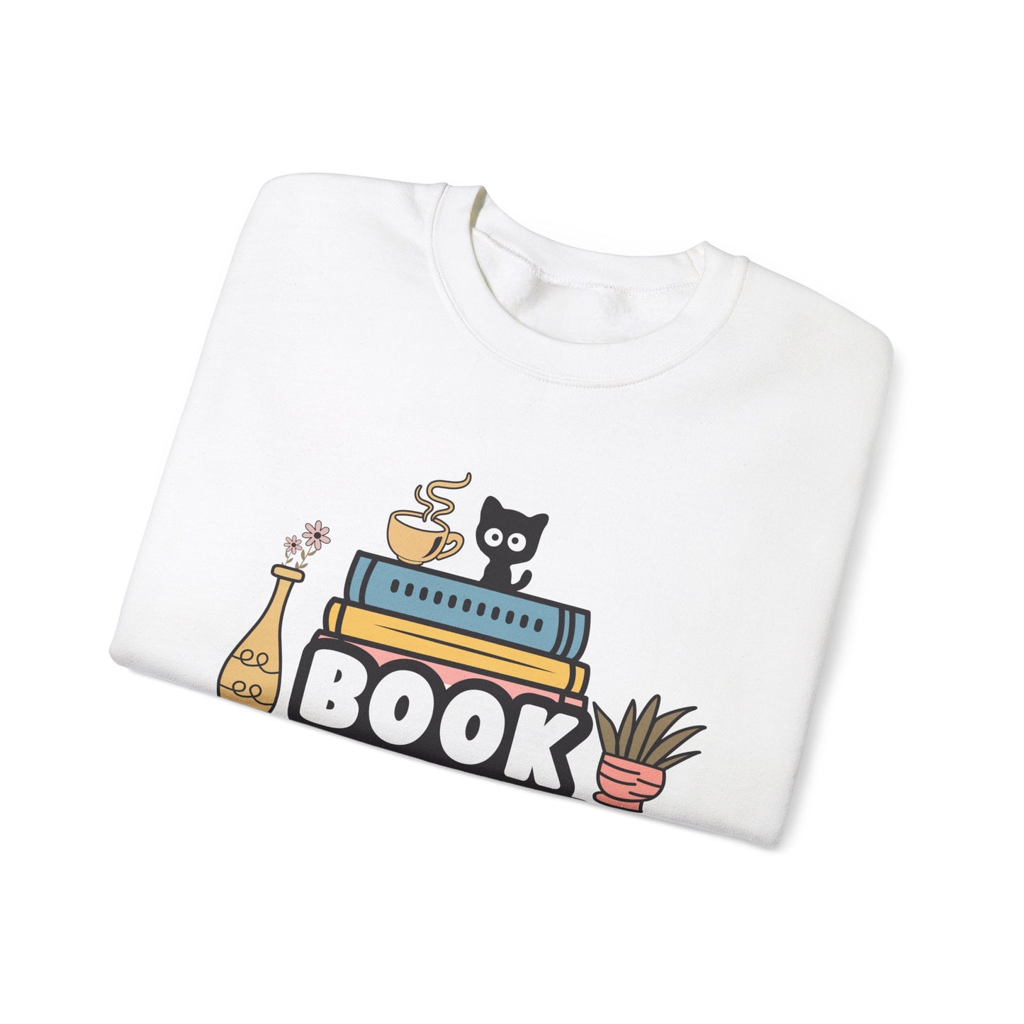Book Hoarder Unisex Heavy Blend Crewneck Sweatshirt - sizes S-5X