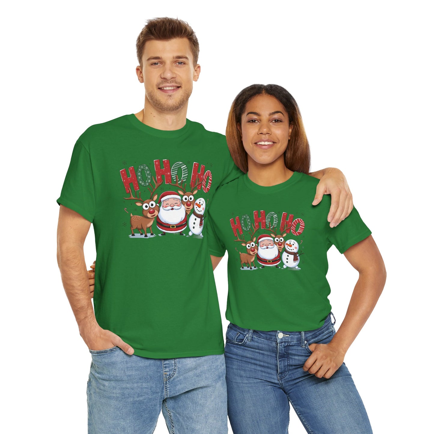 HoHoHo Unisex Heavy Cotton Tee - sizes S - 5X