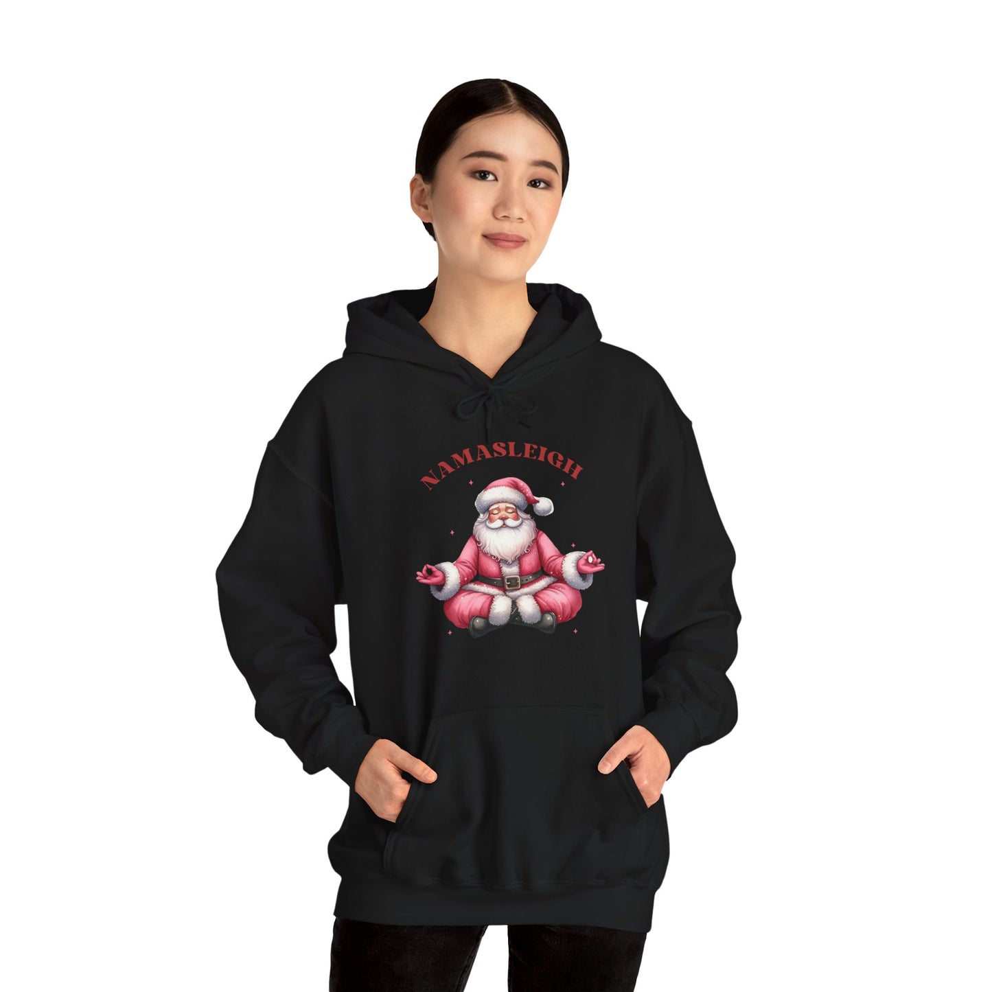 Namasleigh Santa Unisex Heavy Blend Hooded Sweatshirt - sizes S - 5X
