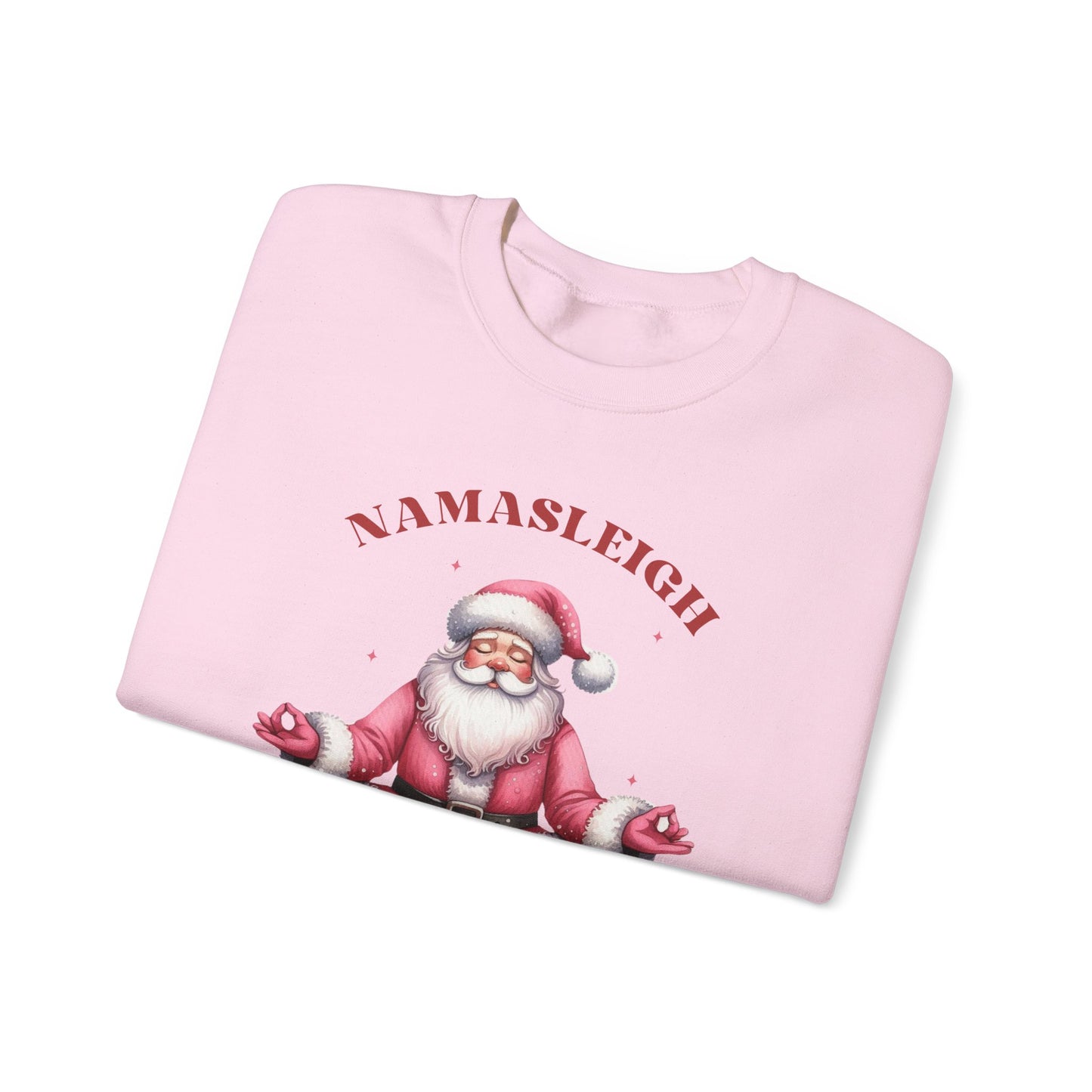 Santa Namasleigh Unisex Heavy Blend™ Crewneck Sweatshirt - size S - 3X