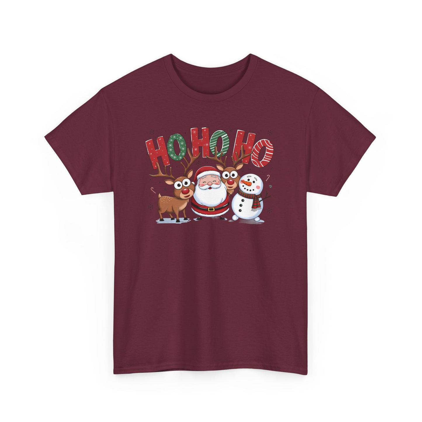 HoHoHo Unisex Heavy Cotton Tee - sizes S - 5X