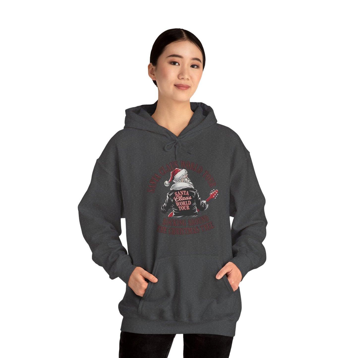 Santa Claus World Tour Unisex Heavy Blend™ Hooded Sweatshirt - sizes S - 3X