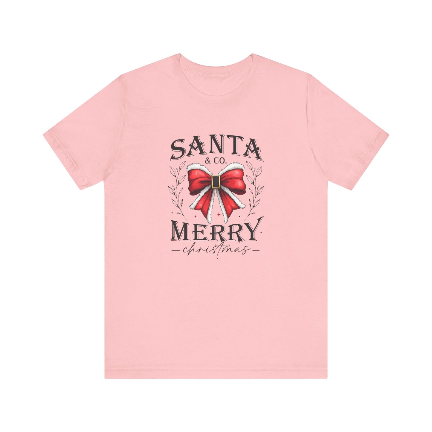 Santa and Co Merry Christmas Unisex Jersey Short Sleeve Tee - sizes S - 3X