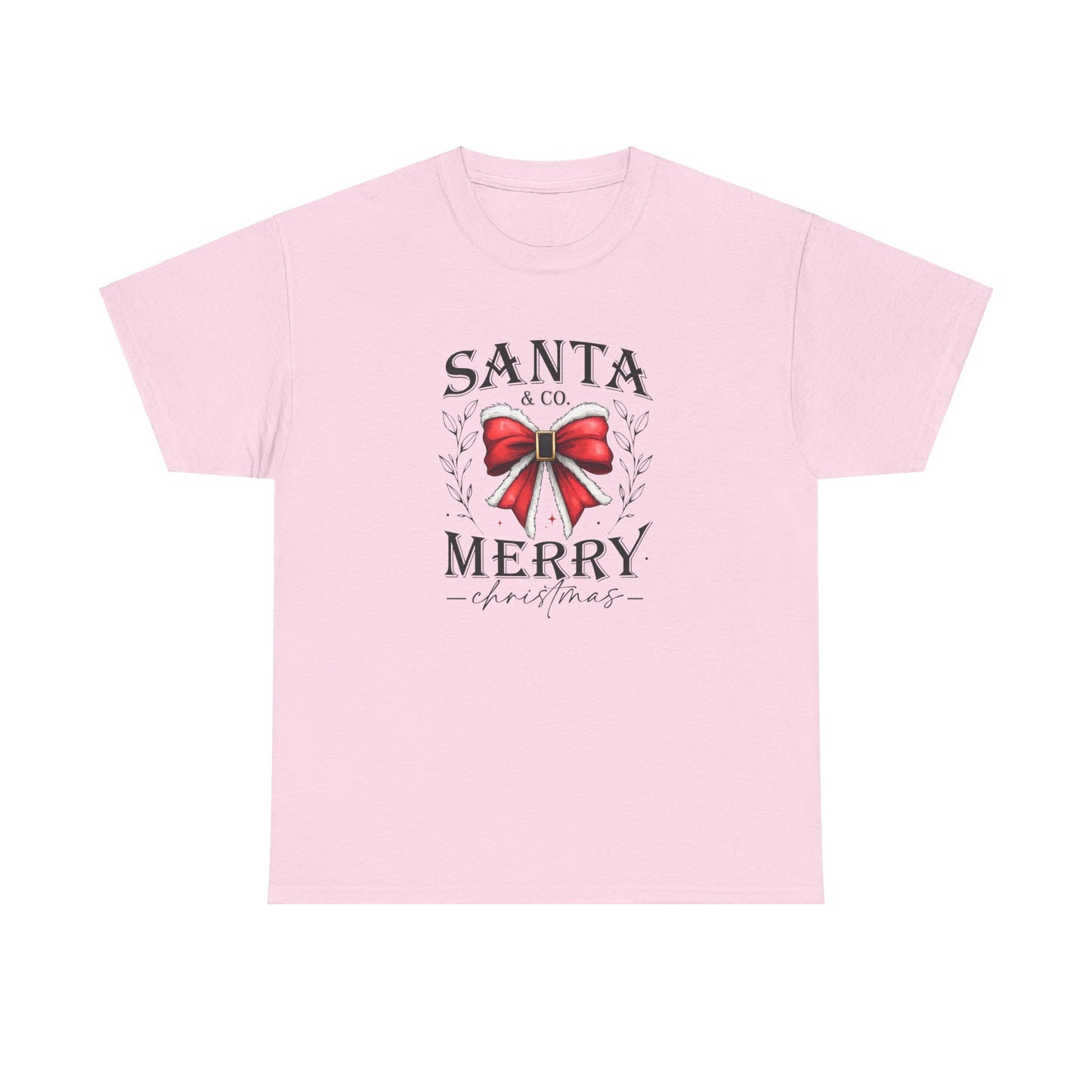 Santa and Company Merry Christmas Unisex Heavy Cotton Tee - sizes S - 5X