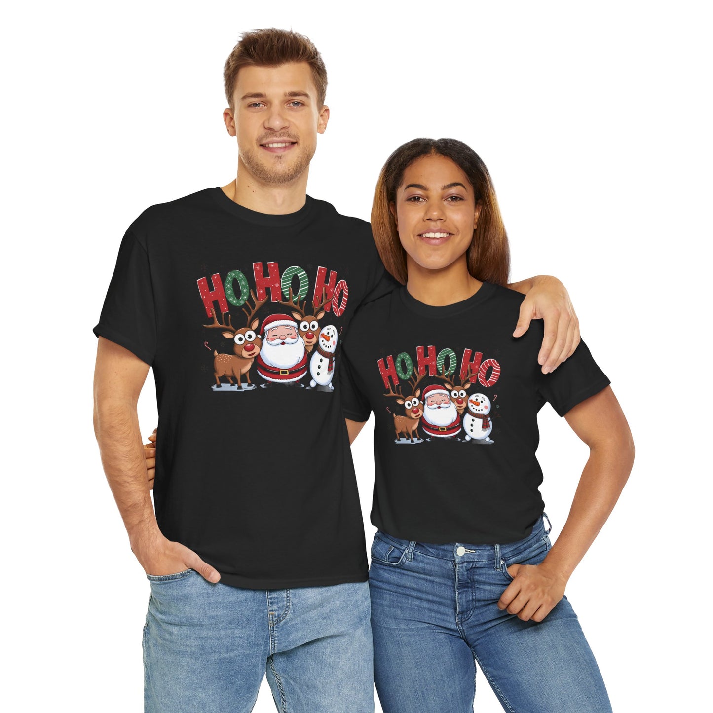 HoHoHo Unisex Heavy Cotton Tee - sizes S - 5X