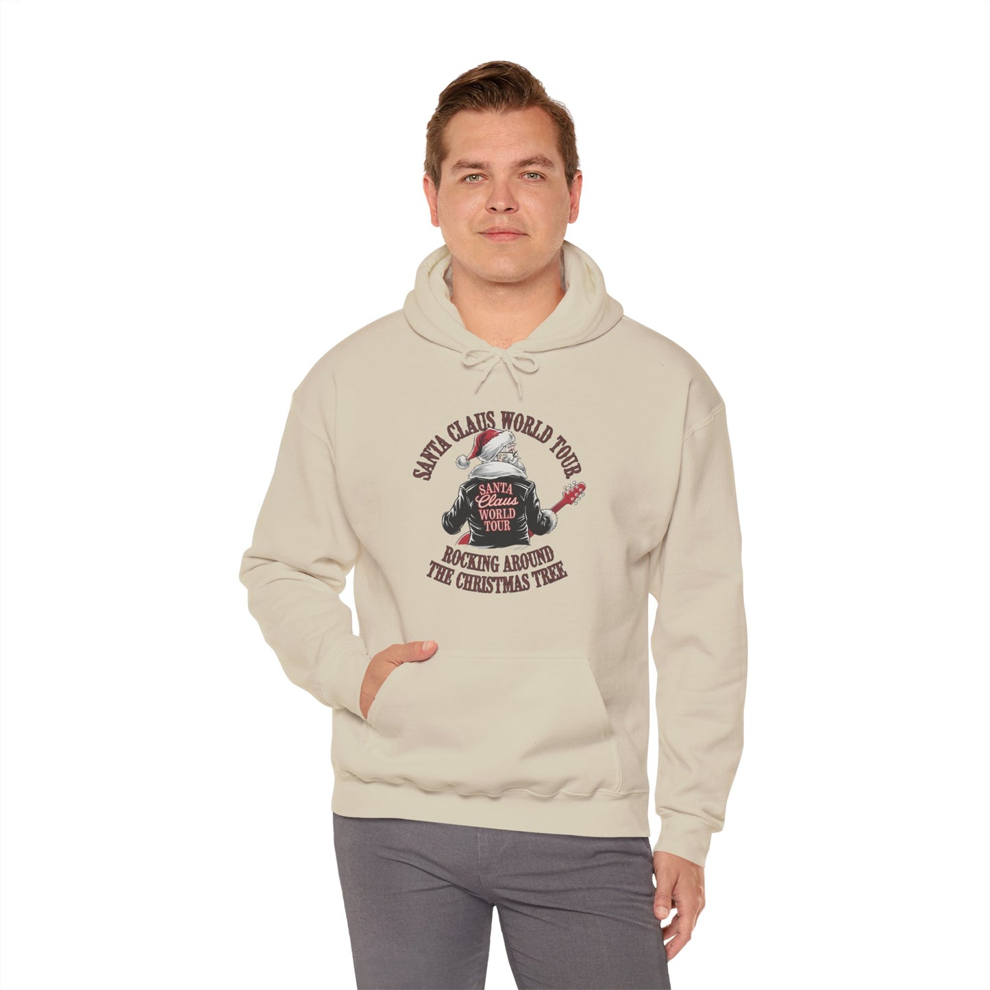 Santa Claus World Tour Unisex Heavy Blend™ Hooded Sweatshirt - sizes S - 3X