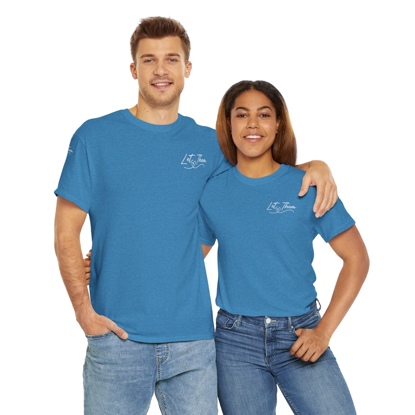 Let Them Unisex Heavy Cotton Tee