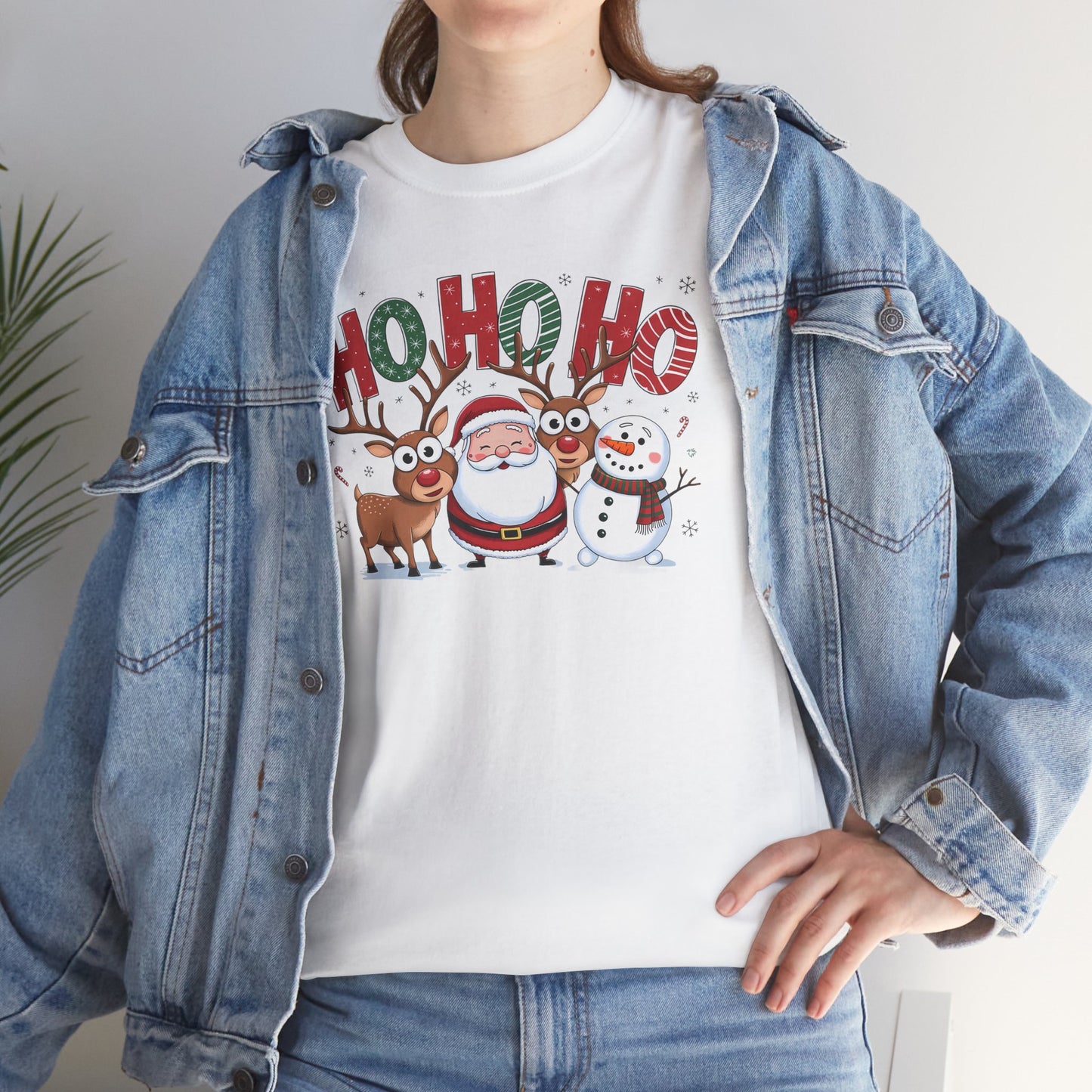 HoHoHo Unisex Heavy Cotton Tee - sizes S - 5X
