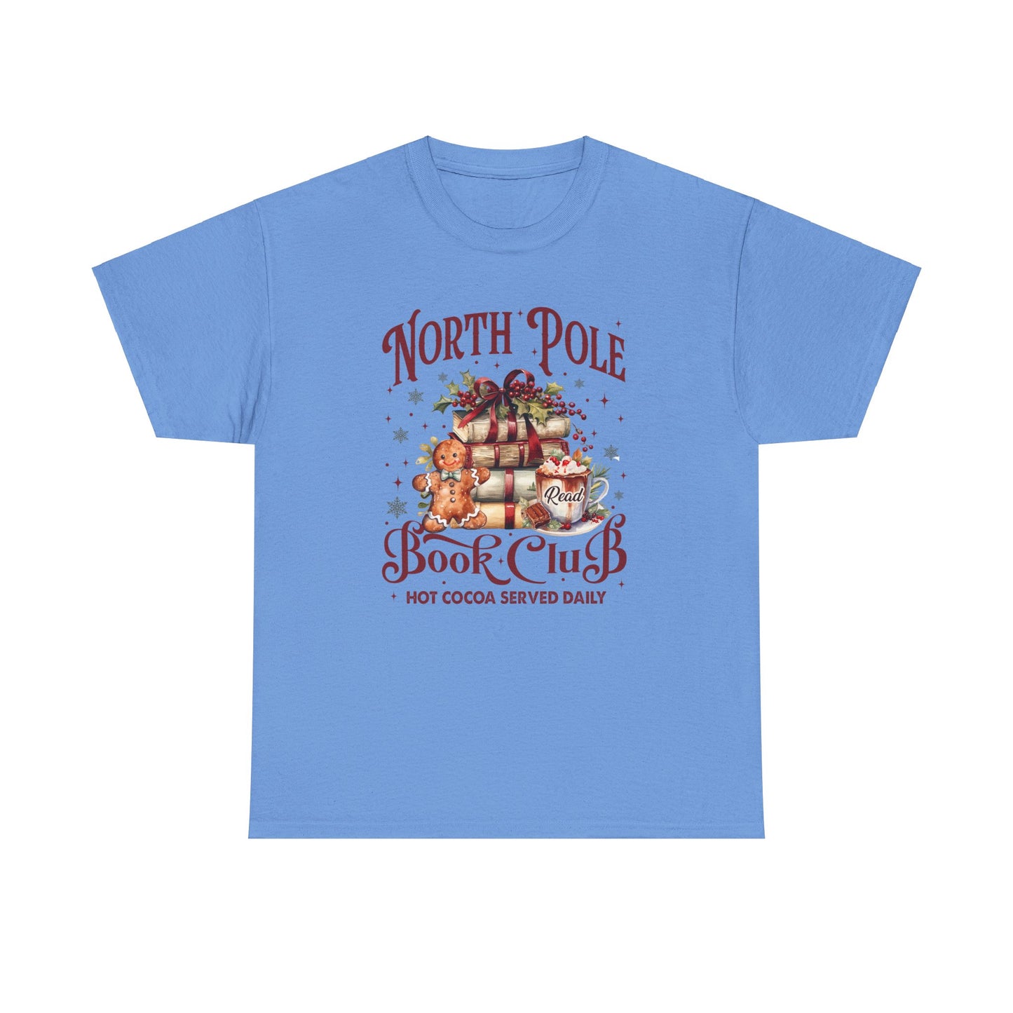 North Pole Book Club Unisex Heavy Cotton Tee - sizes S - 3X