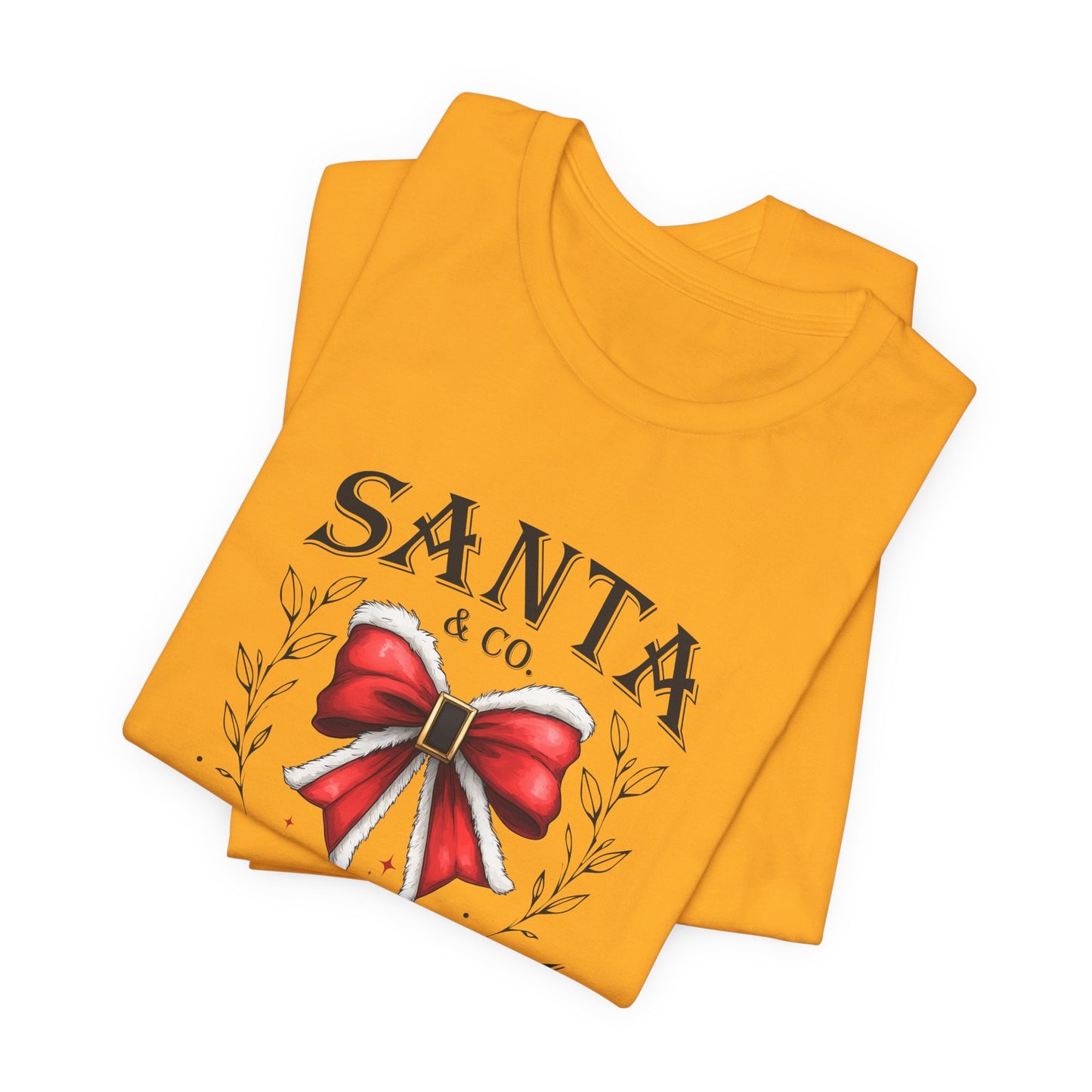 Santa and Co Merry Christmas Unisex Jersey Short Sleeve Tee - sizes S - 5X