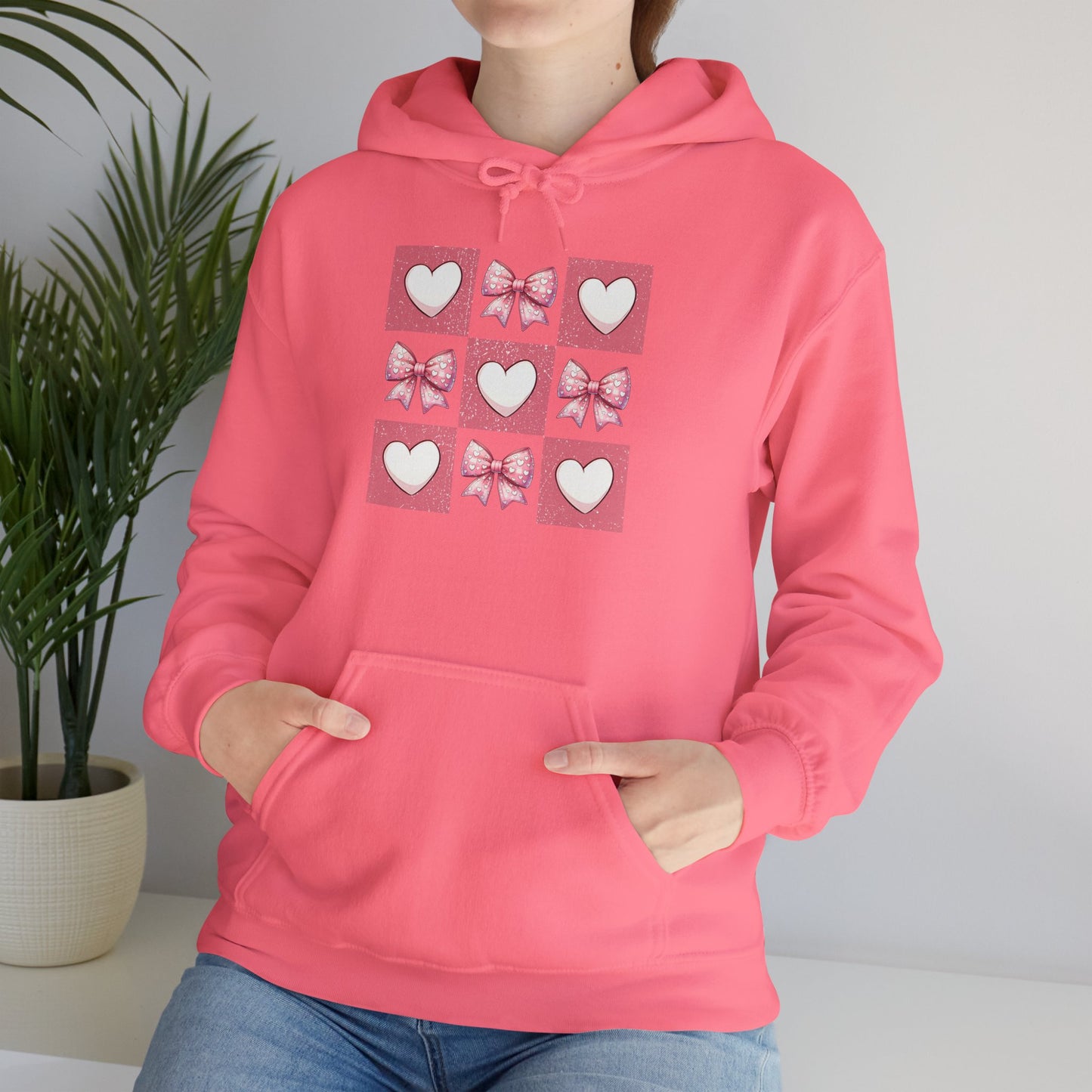 Hearts and Bows Unisex Heavy Blend™ Hooded Sweatshirt - sizes S - 5X