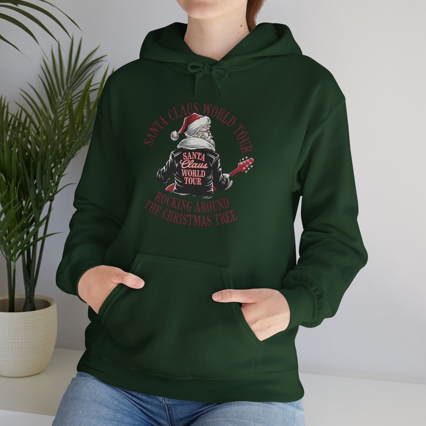 Santa Claus World Tour Unisex Heavy Blend™ Hooded Sweatshirt - sizes S - 3X