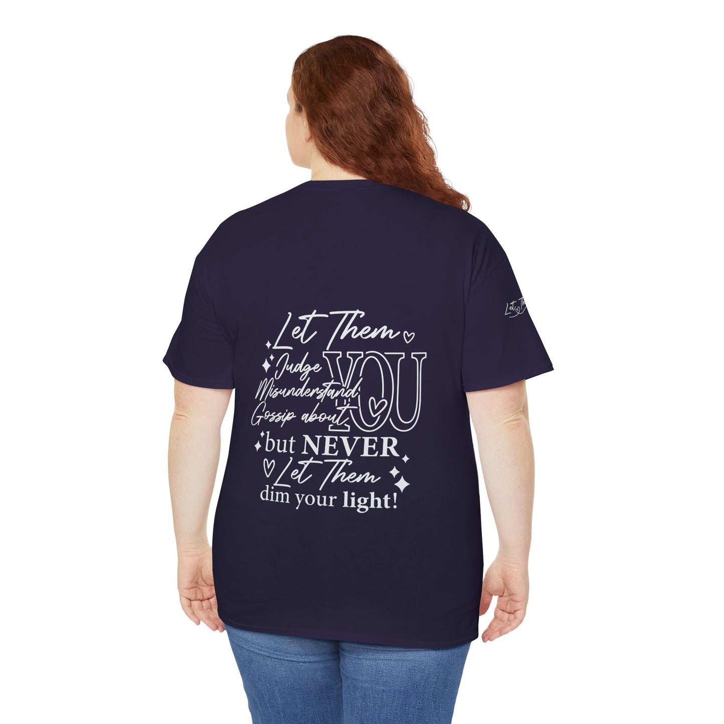 Let Them Unisex Heavy Cotton Tee