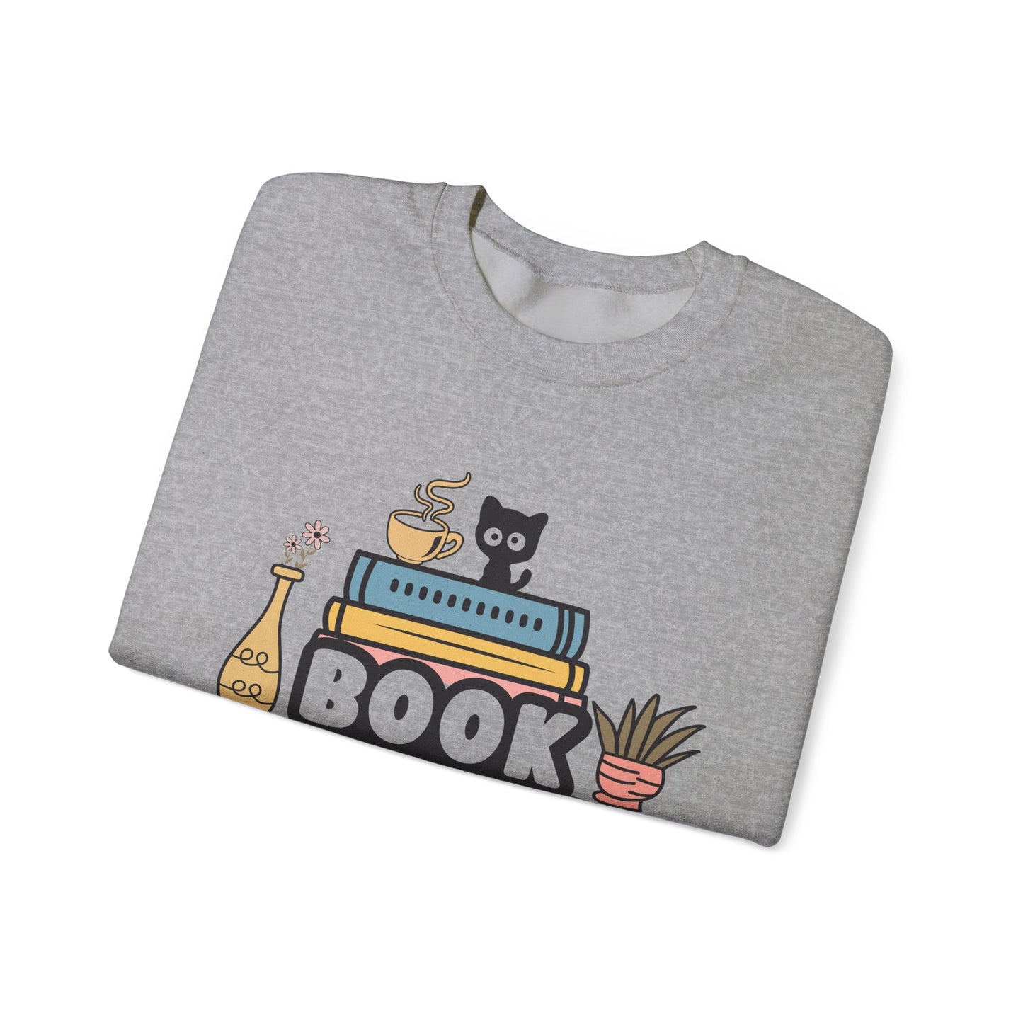Book Hoarder Unisex Heavy Blend Crewneck Sweatshirt - sizes S-5X
