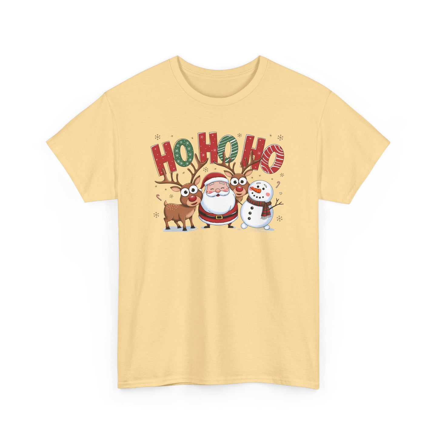 HoHoHo Unisex Heavy Cotton Tee - sizes S - 5X