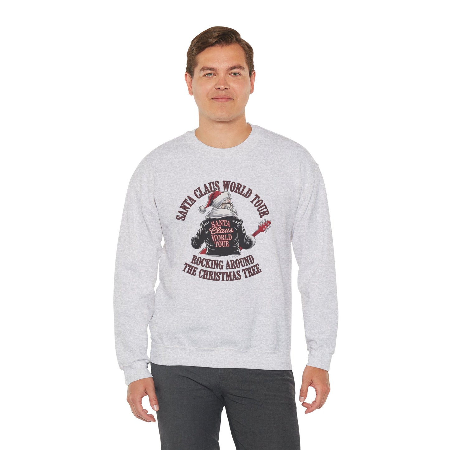 Santa Claus World Tour Unisex Heavy Blend™ Crewneck Sweatshirt - sizes S-3X