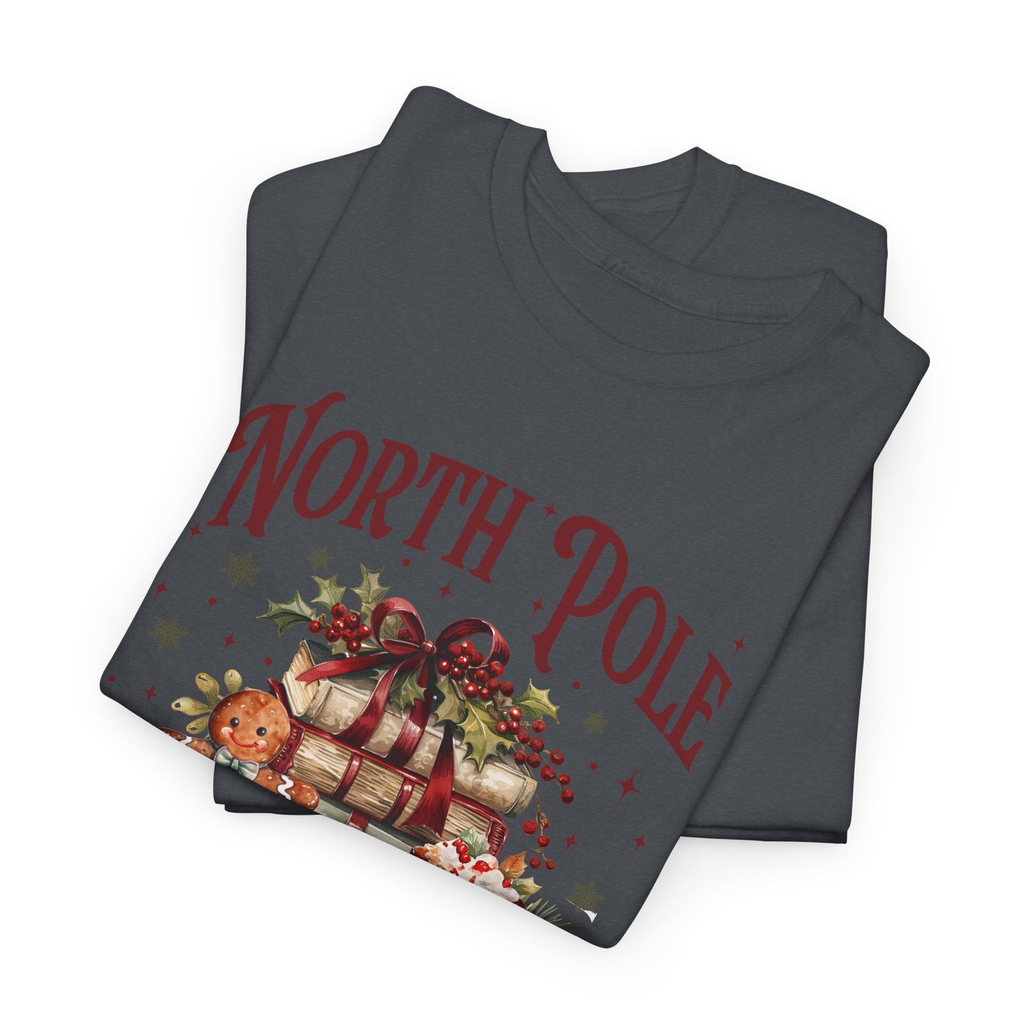 North Pole Book Club Unisex Heavy Cotton Tee - sizes S - 3X