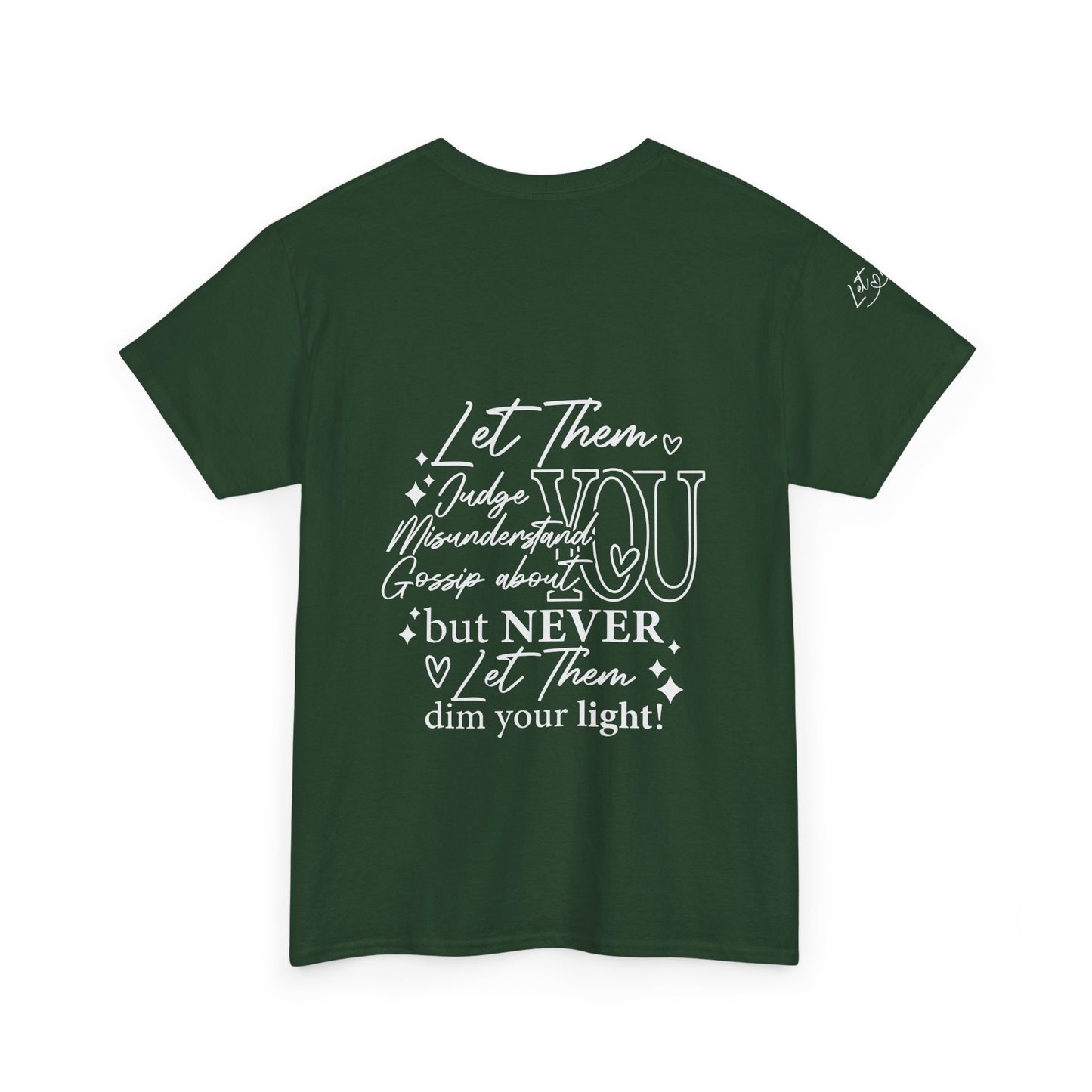 Let Them Unisex Heavy Cotton Tee
