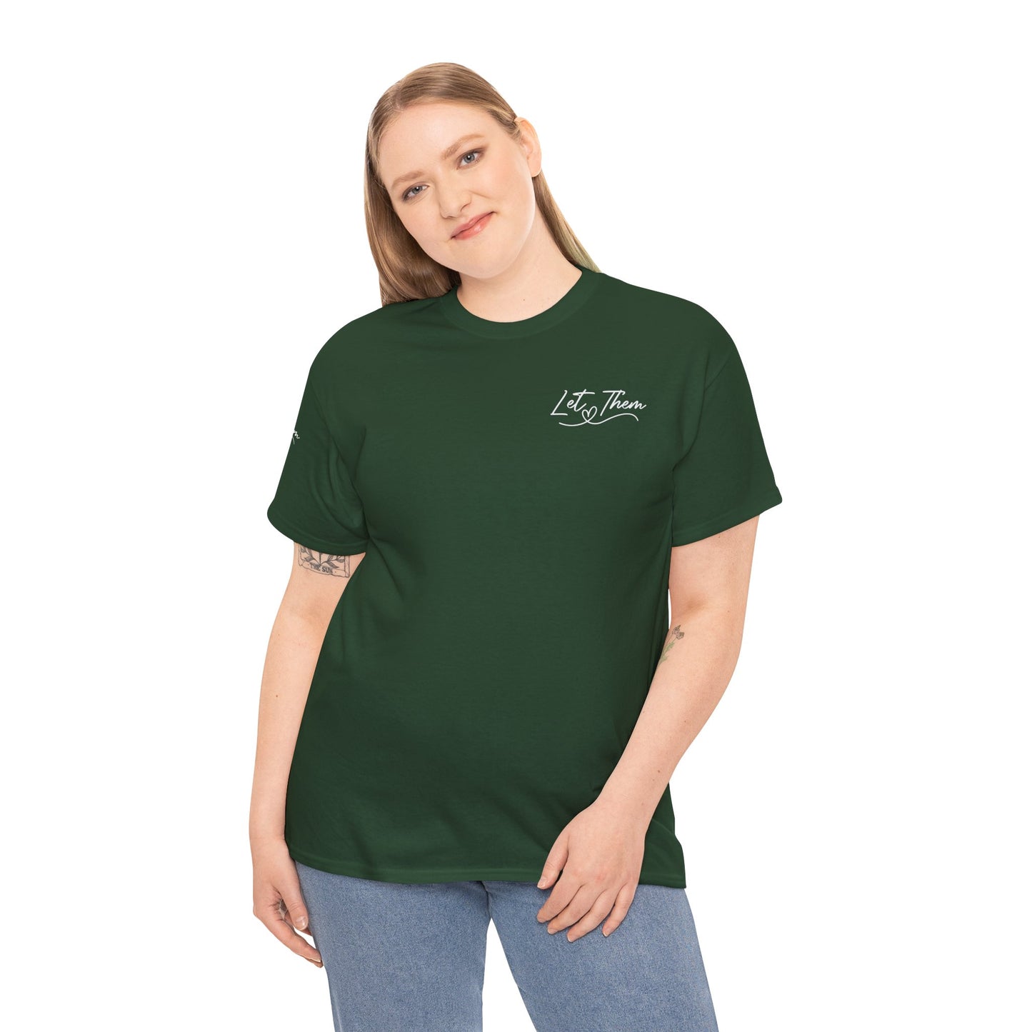 Let Them Unisex Heavy Cotton Tee