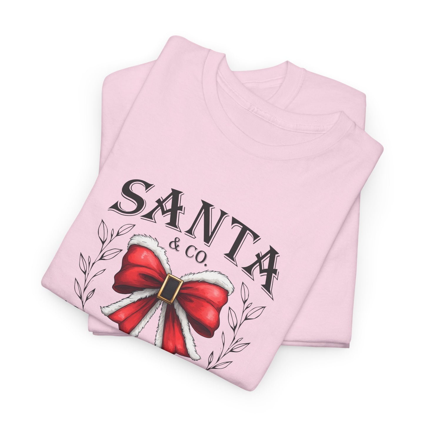 Santa and Company Merry Christmas Unisex Heavy Cotton Tee - sizes S - 5X