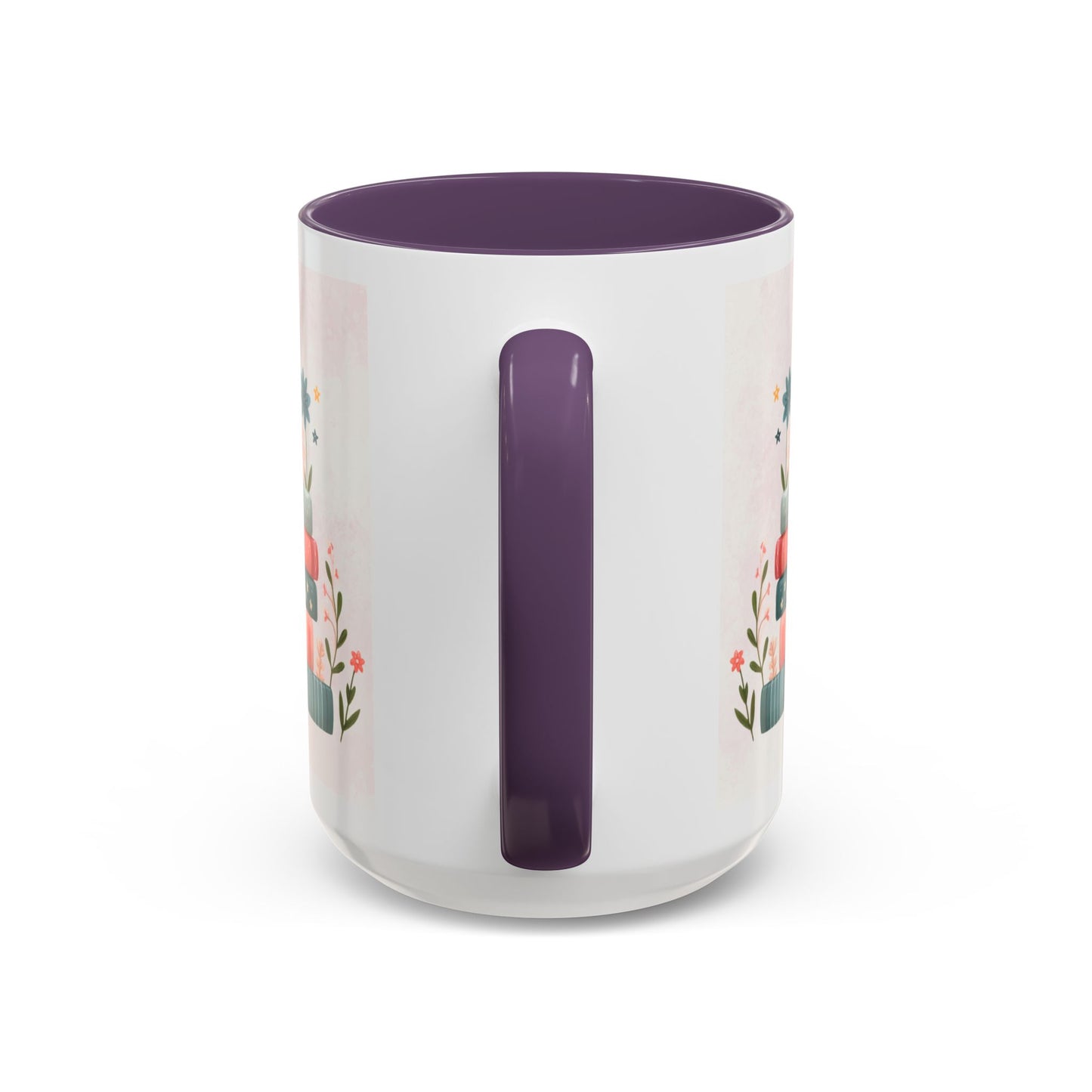 Mug - Booktrovert Pretty Floral Ceramic Coffee Mug (11oz, 15oz)