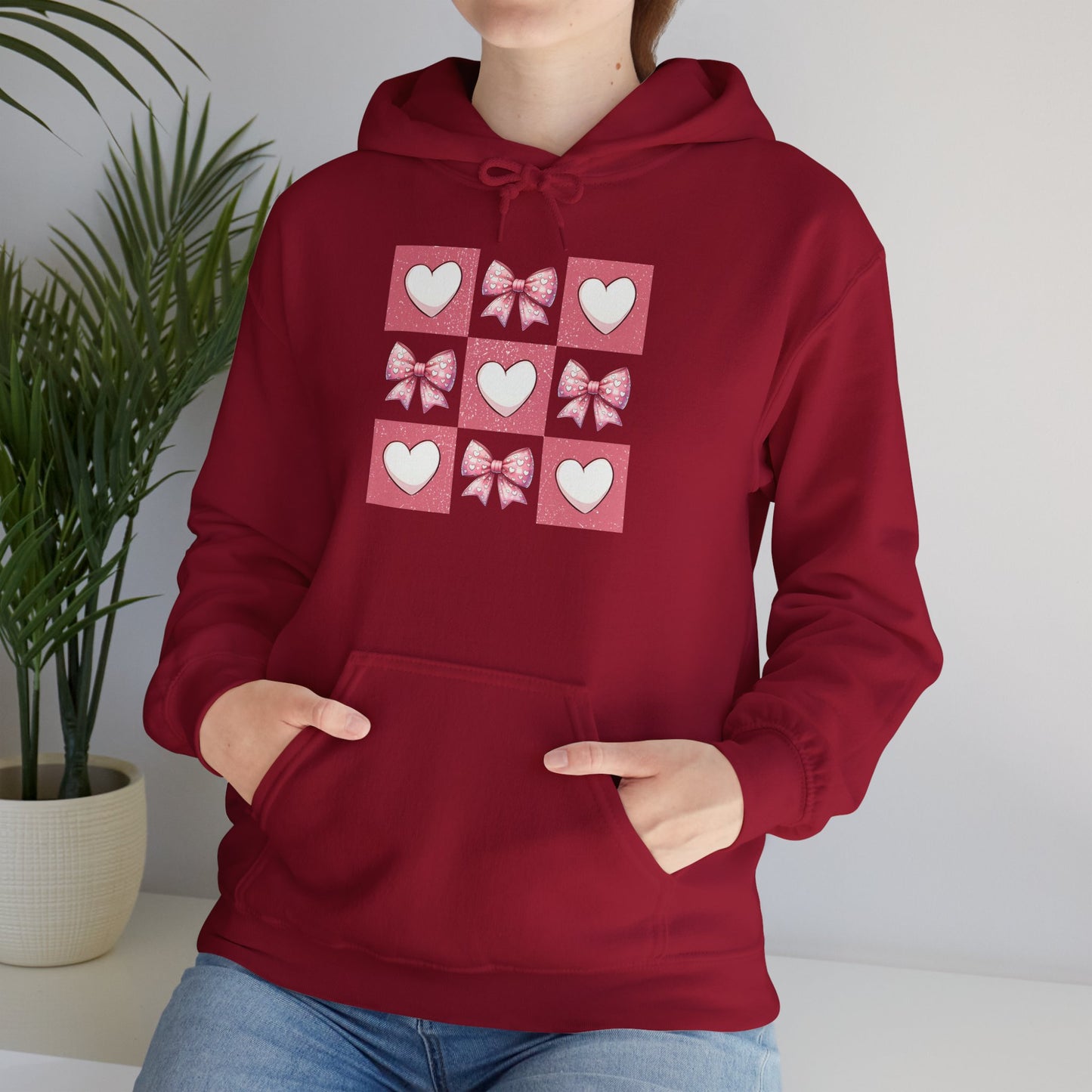 Hearts and Bows Unisex Heavy Blend™ Hooded Sweatshirt - sizes S - 5X