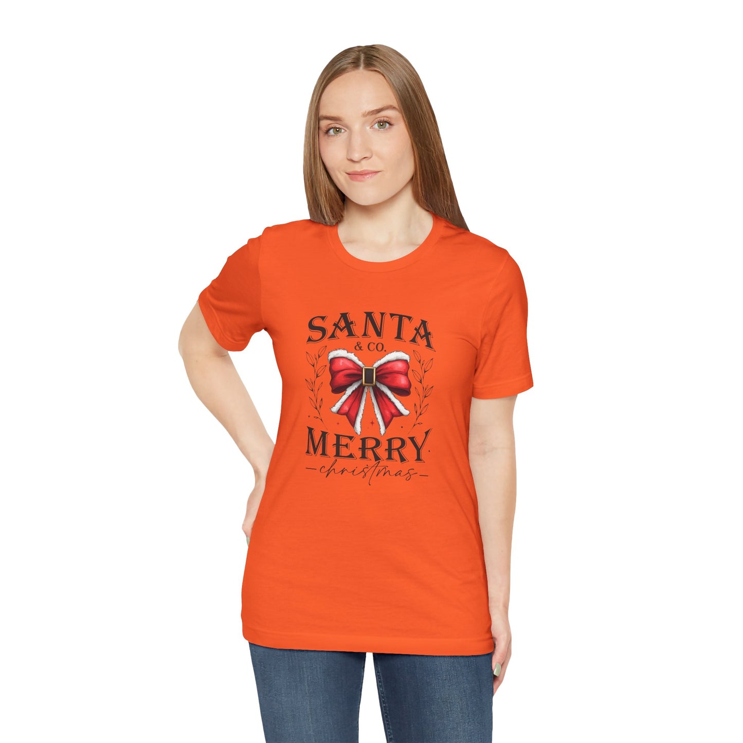Santa and Co Merry Christmas Unisex Jersey Short Sleeve Tee - sizes S - 5X