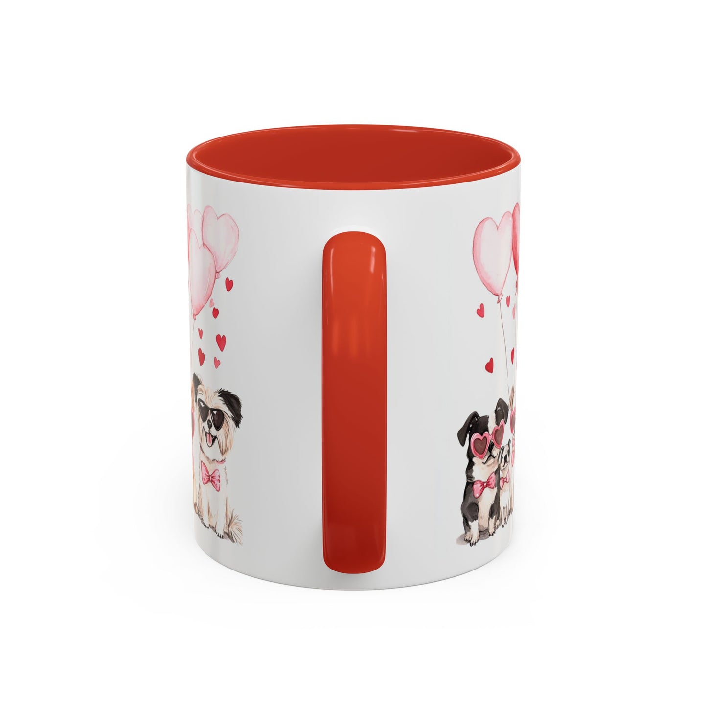 Puppy Love Valentine's Day Coffee Mug (11, 15oz) version 2