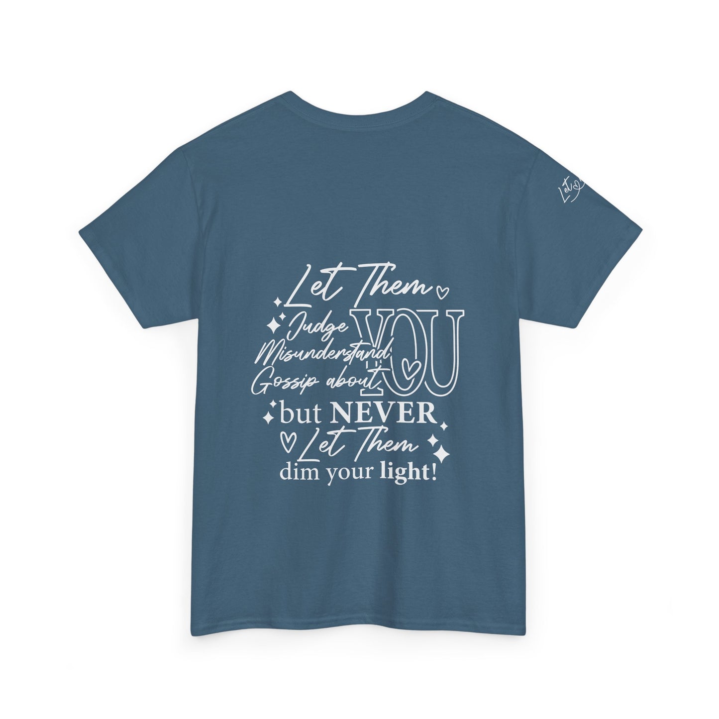 Let Them Unisex Heavy Cotton Tee