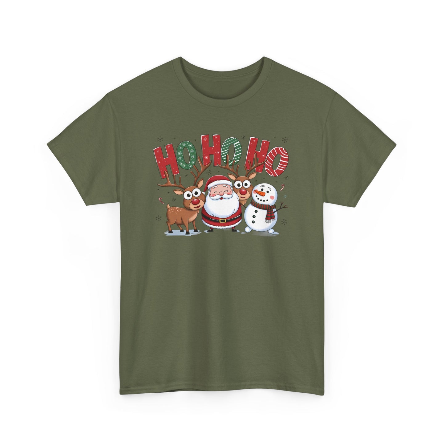 HoHoHo Unisex Heavy Cotton Tee - sizes S - 5X
