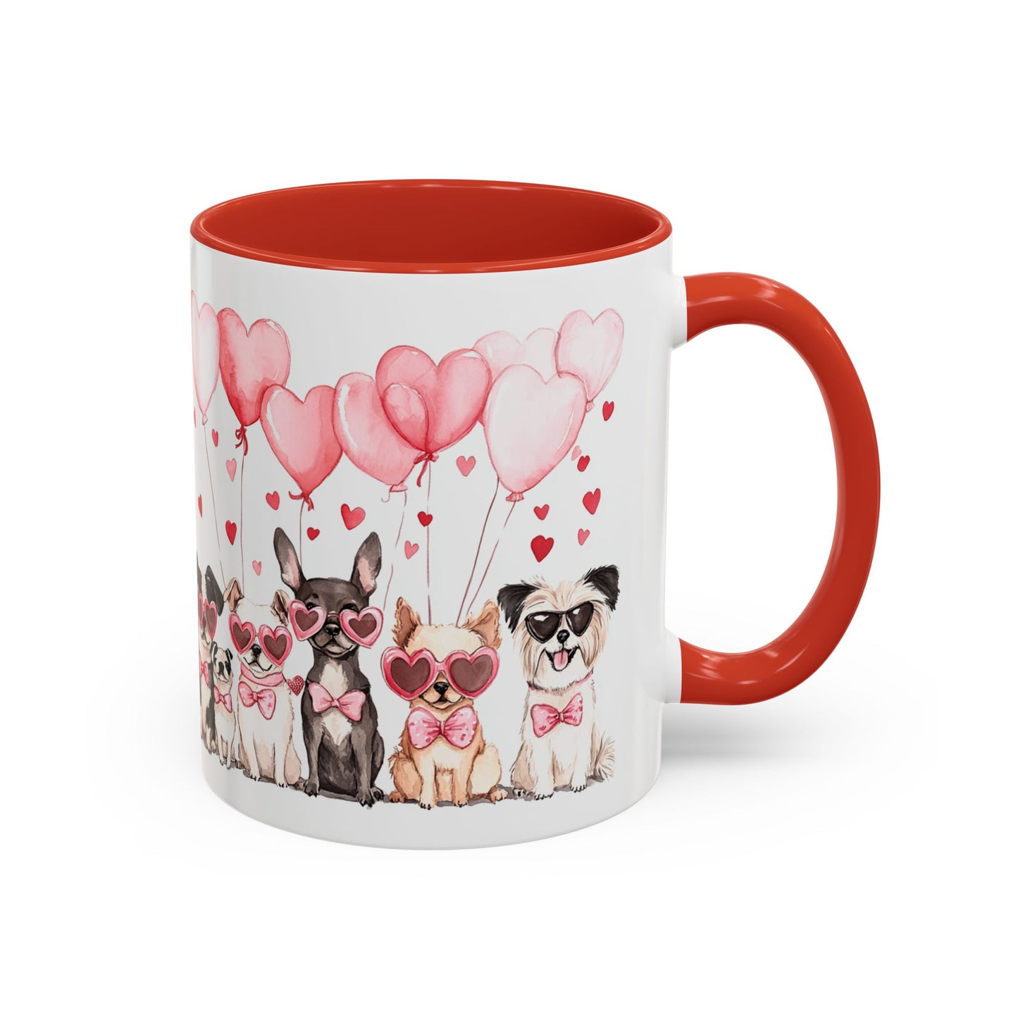 Puppy Love Valentine's Day Coffee Mug (11, 15oz) version 2