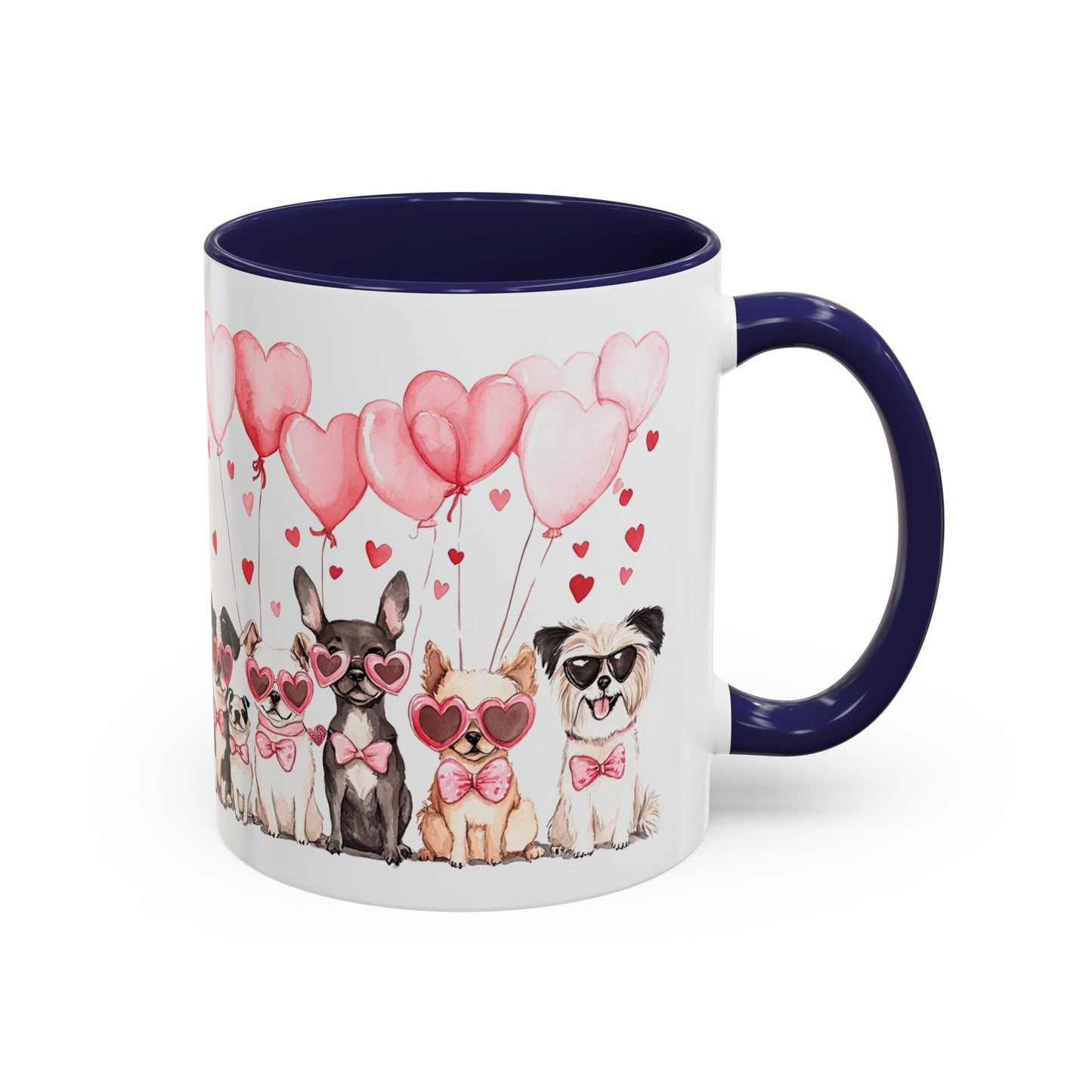 Puppy Love Valentine's Day Coffee Mug (11, 15oz) version 2