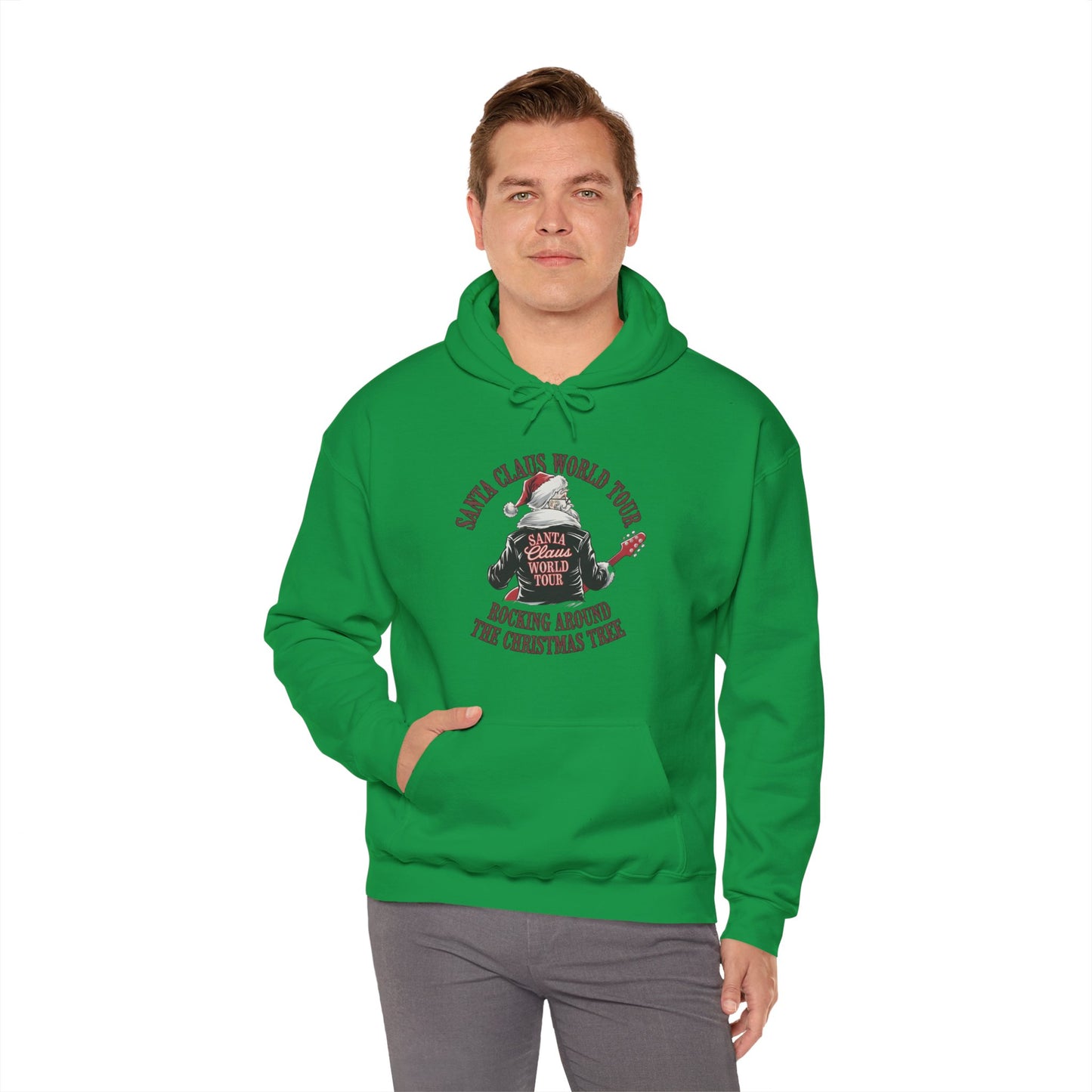 Santa Claus World Tour Unisex Heavy Blend™ Hooded Sweatshirt - sizes S - 3X