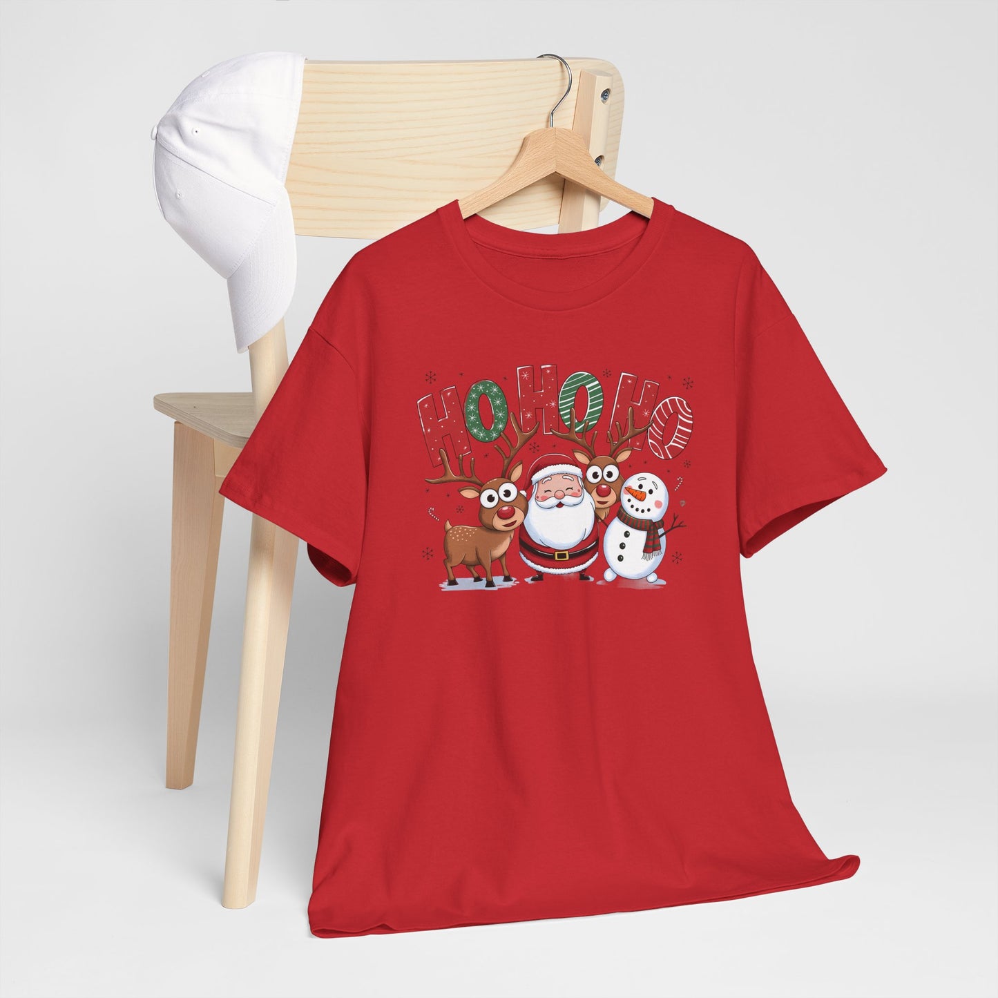 HoHoHo Unisex Heavy Cotton Tee - sizes S - 5X