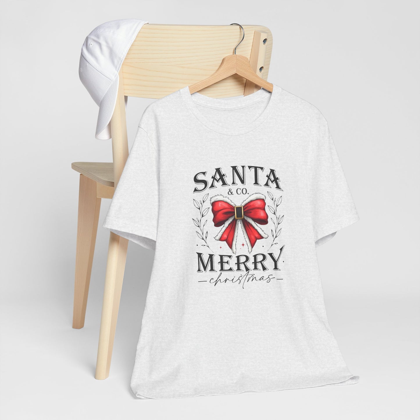 Santa and Co Merry Christmas Unisex Jersey Short Sleeve Tee - sizes S - 5X