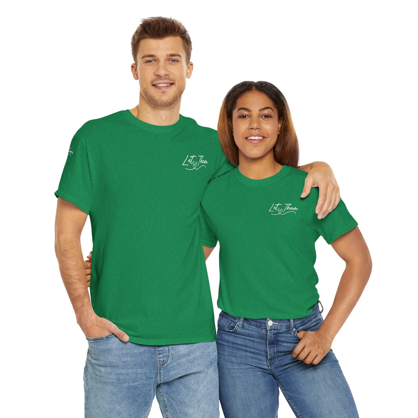 Let Them Unisex Heavy Cotton Tee