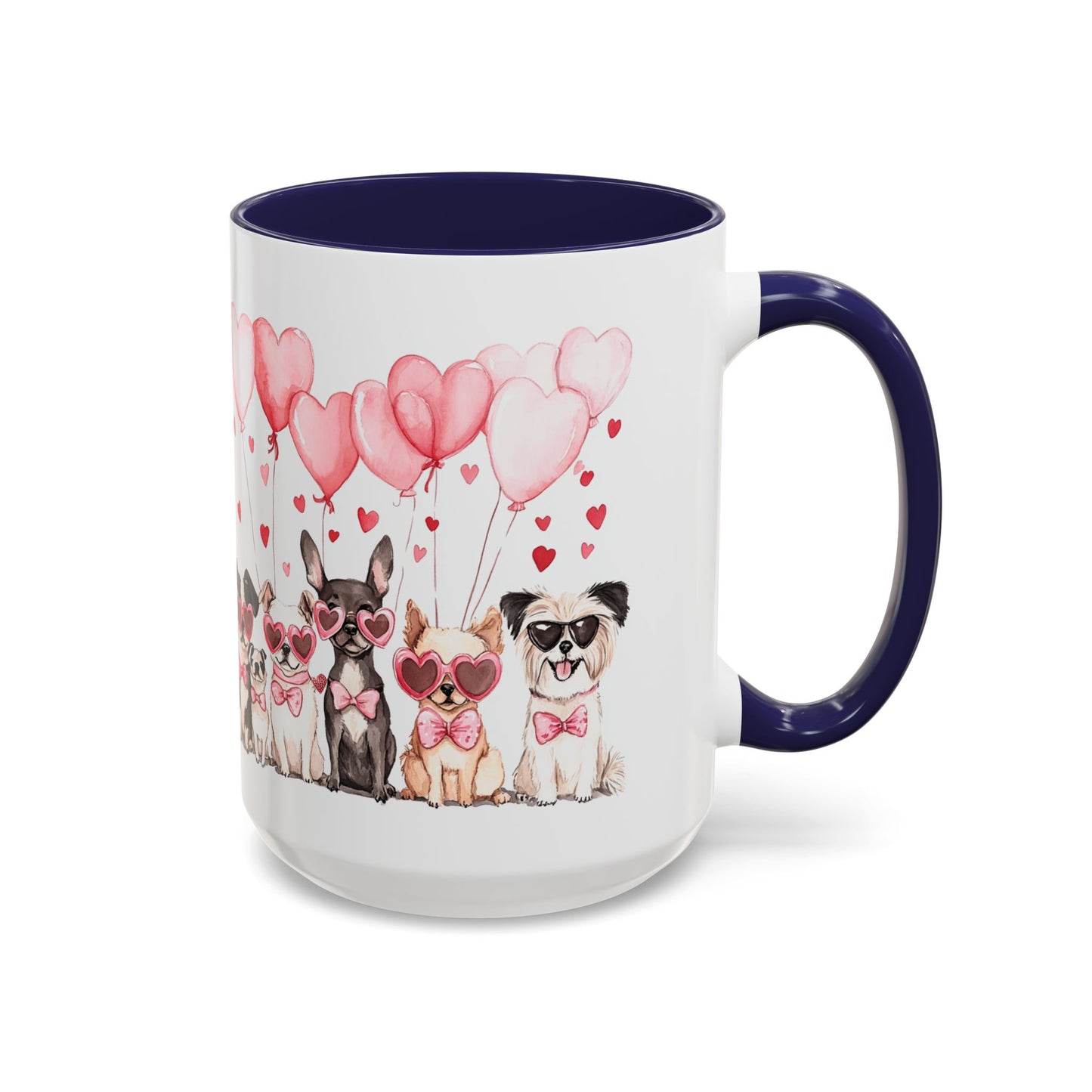 Puppy Love Valentine's Day Coffee Mug (11, 15oz) version 2