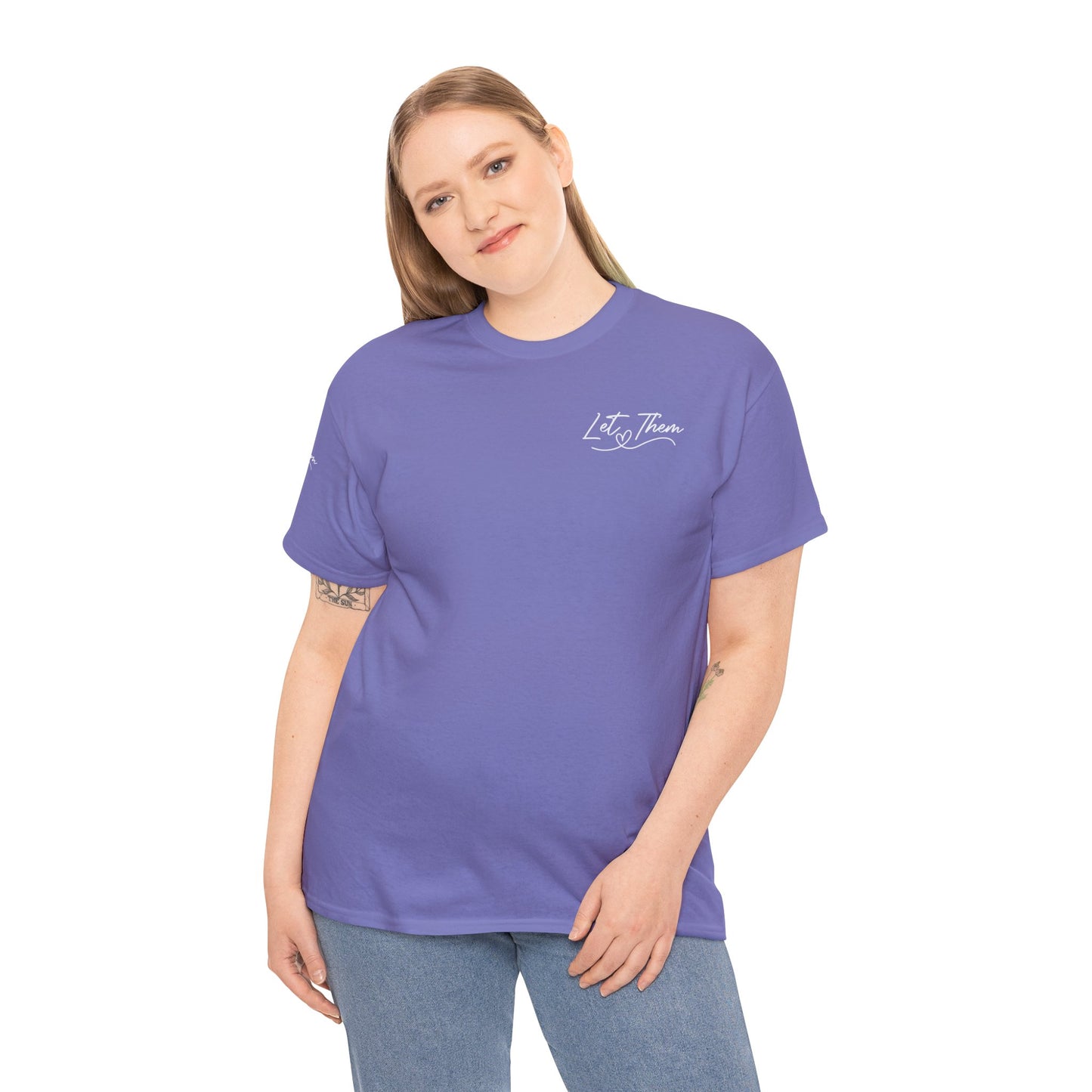 Let Them Unisex Heavy Cotton Tee