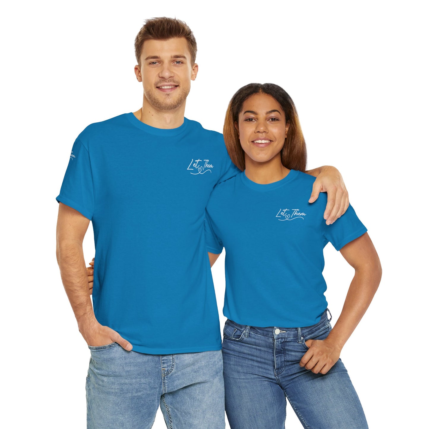 Let Them Unisex Heavy Cotton Tee