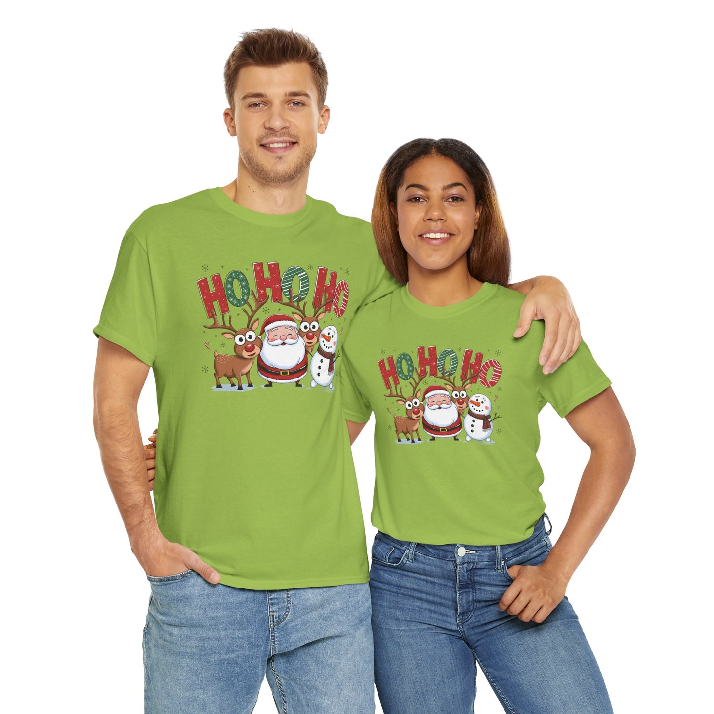 HoHoHo Unisex Heavy Cotton Tee - sizes S - 5X