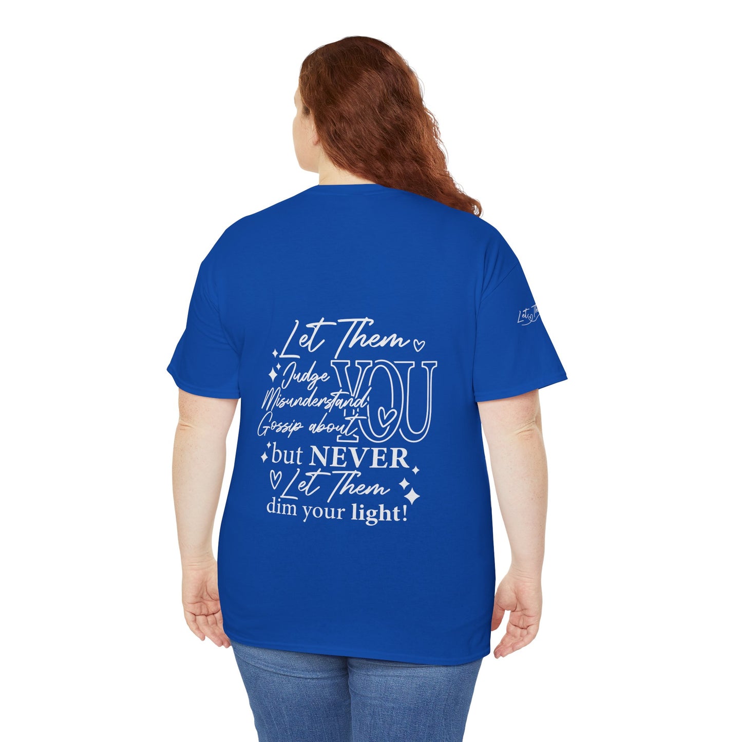 Let Them Unisex Heavy Cotton Tee