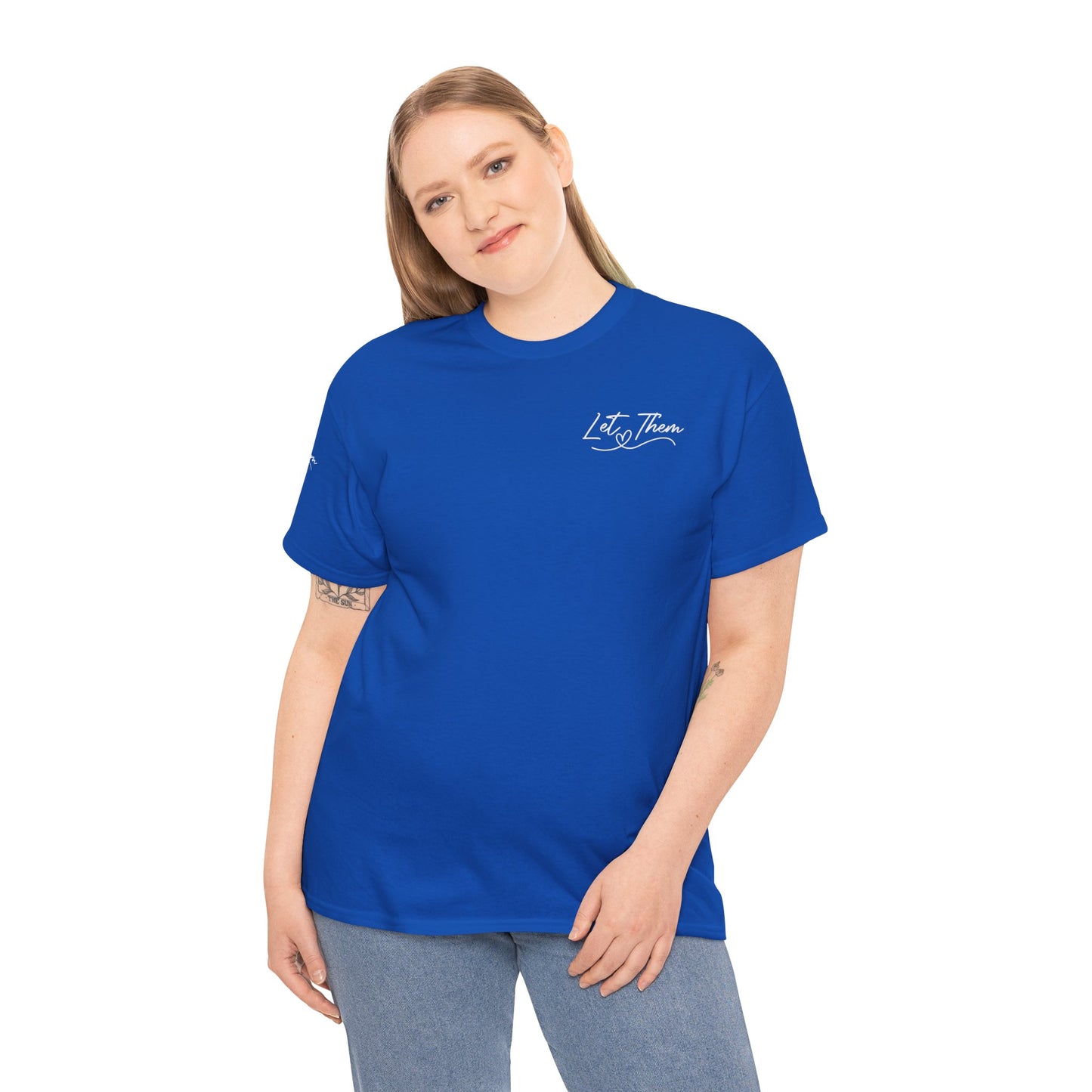 Let Them Unisex Heavy Cotton Tee